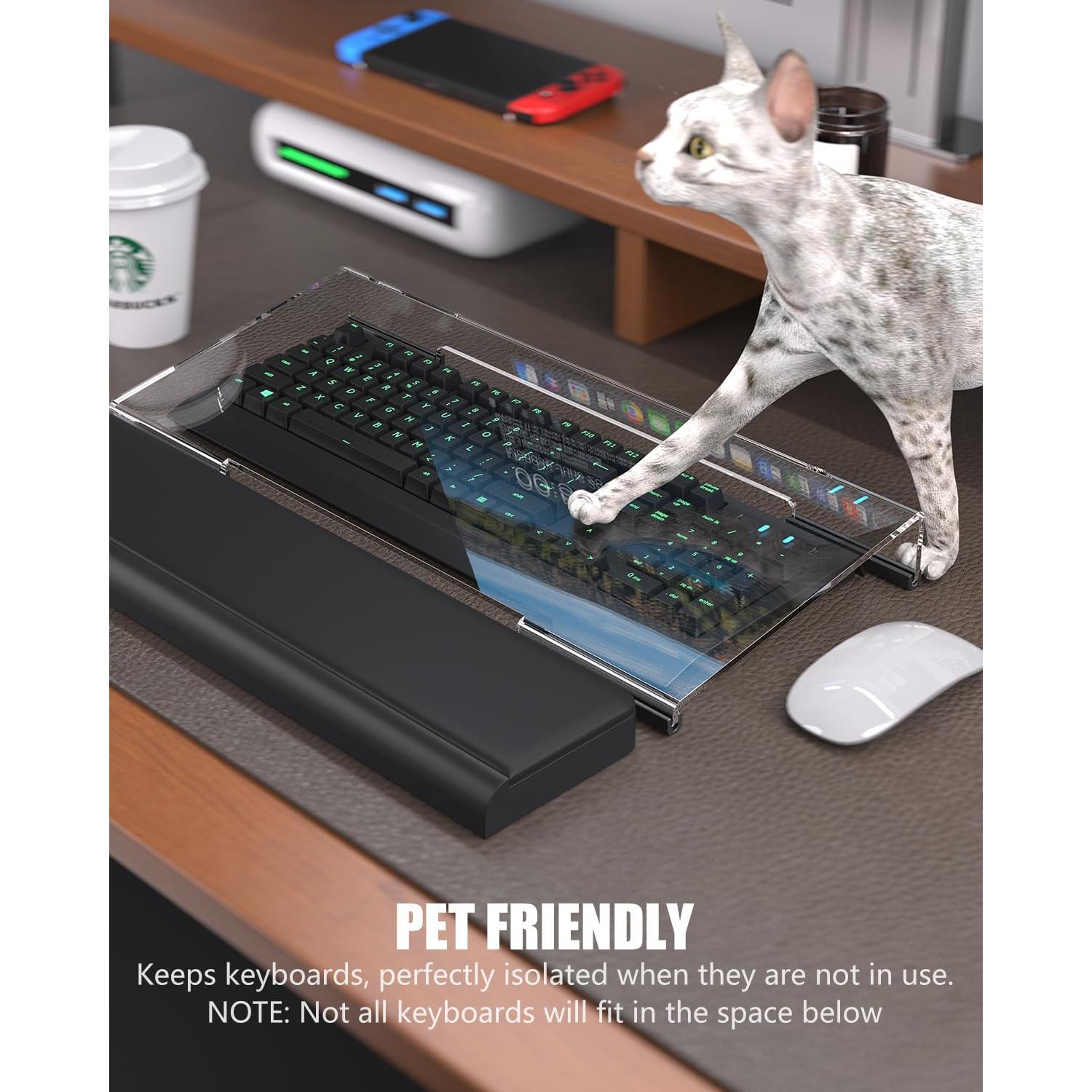 Soporte Ergonómico para Teclado HUICHANMI con Reposamuñecas