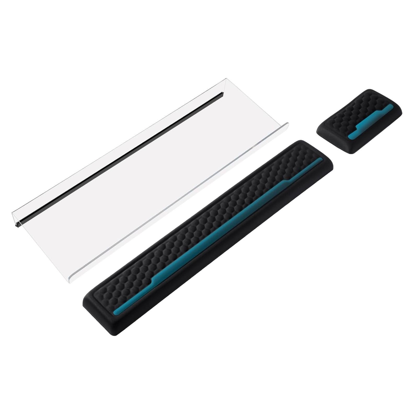 Soporte de Teclado Ergonómico Sushret 3-en-1 con Reposamuñecas