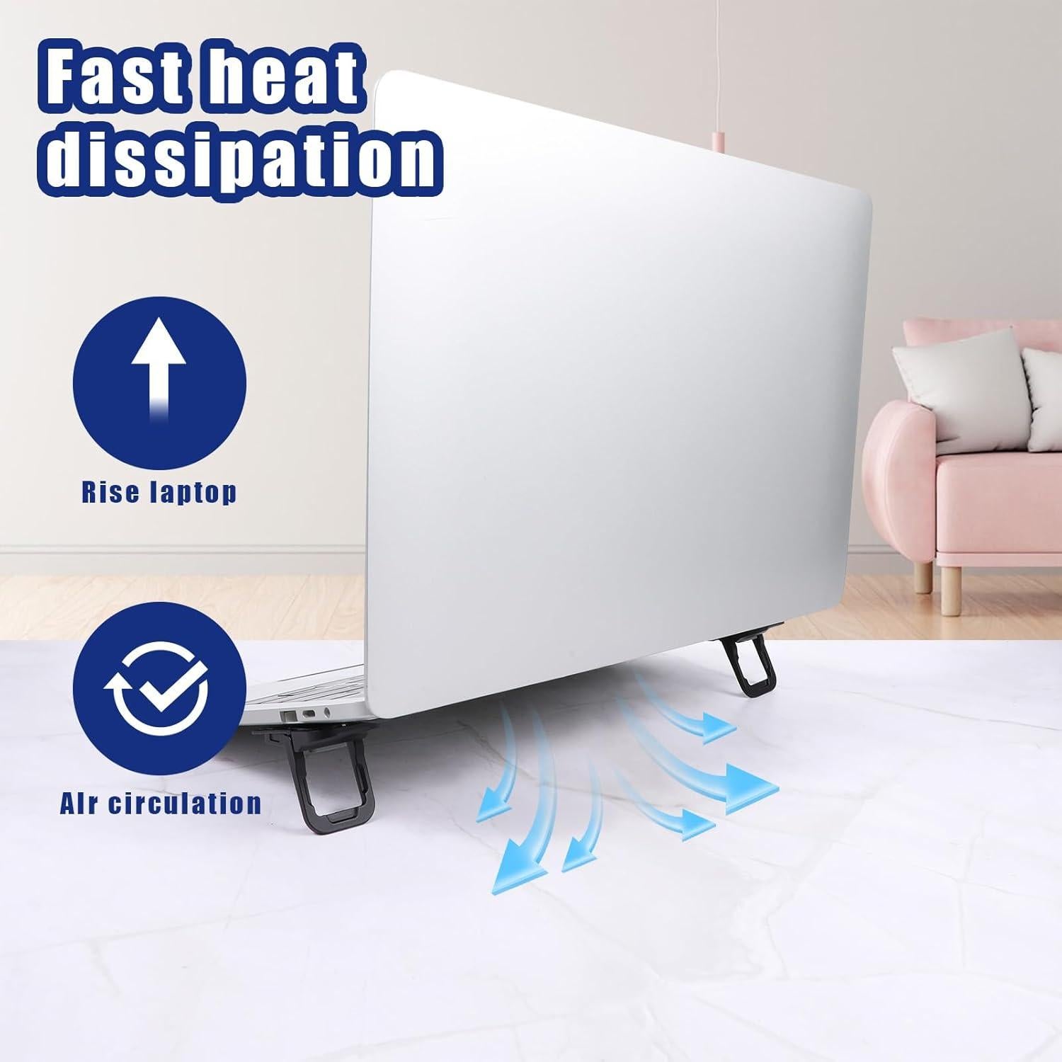 Soporte de Teclado Plegable Ergonómico Lnngub - 2 Pcs