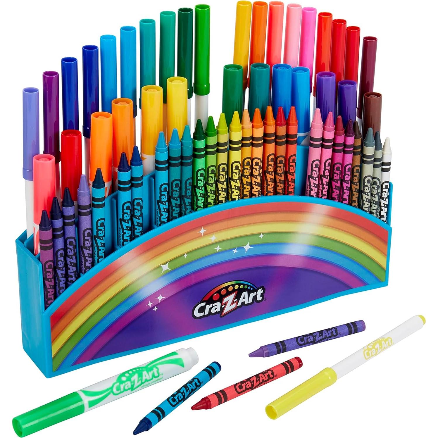 Estuche de Arte Cra-Z-Art 64 Piezas Crayones y Marcadores