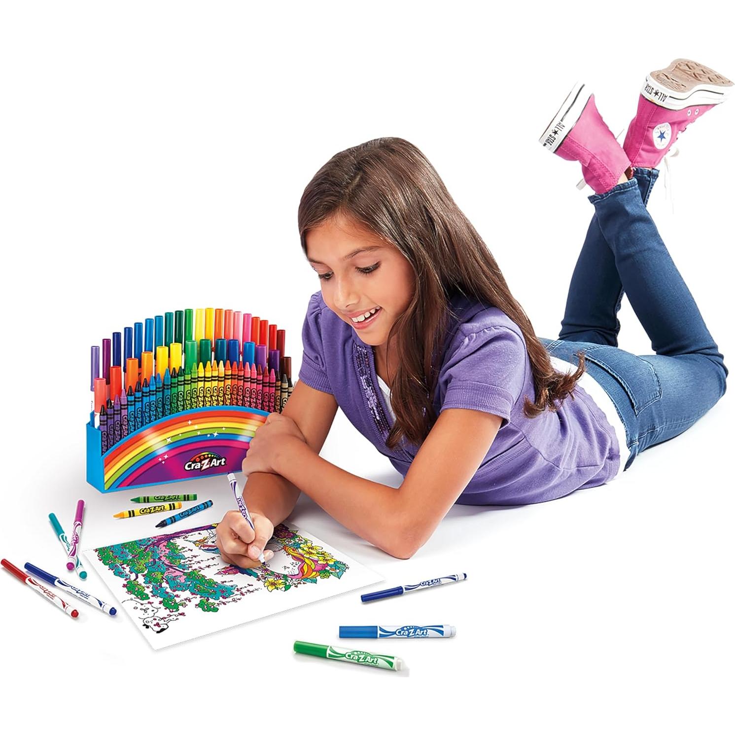 Estuche de Arte Cra-Z-Art 64 Piezas Crayones y Marcadores