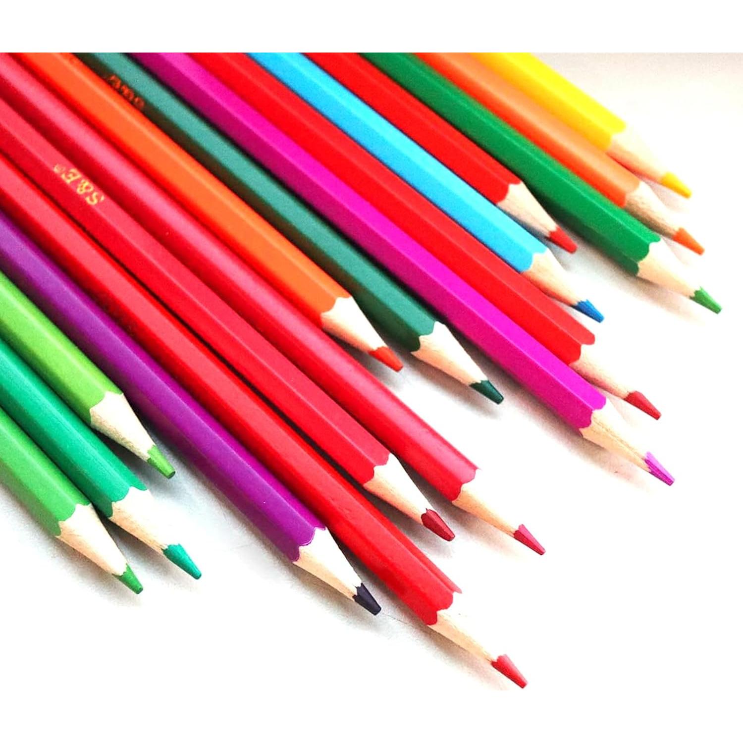 Lápices de Colores SKKSTATIONERY 50Pcs Multicolor 17.78cm