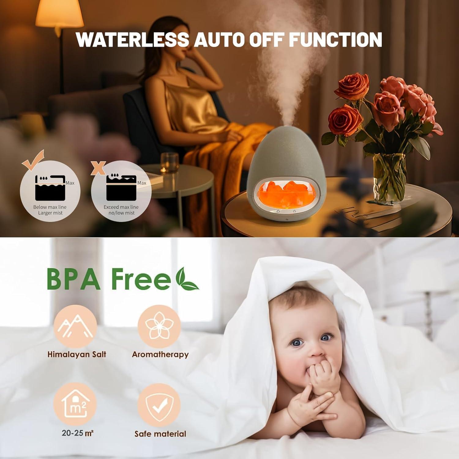 Difusor de Aceite Esencial LIFFY - Humidificador Ultrasónico 1.17kg