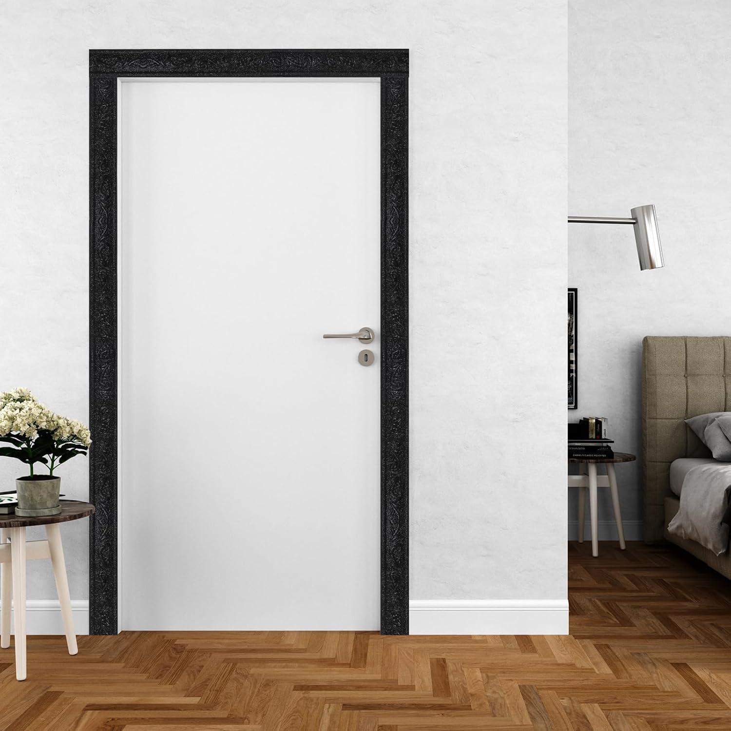 Moldura de Espuma Autoadhesiva Glavatrix 4 cm x 4.6 m Negra