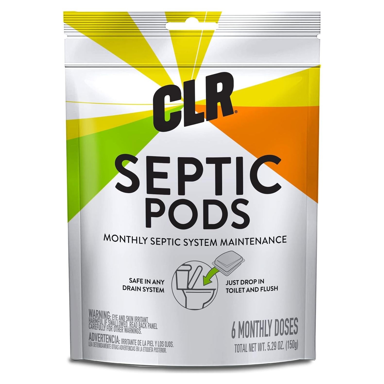 Pods de Tratamiento Séptico CLR - 6 Unidades Biobasadas