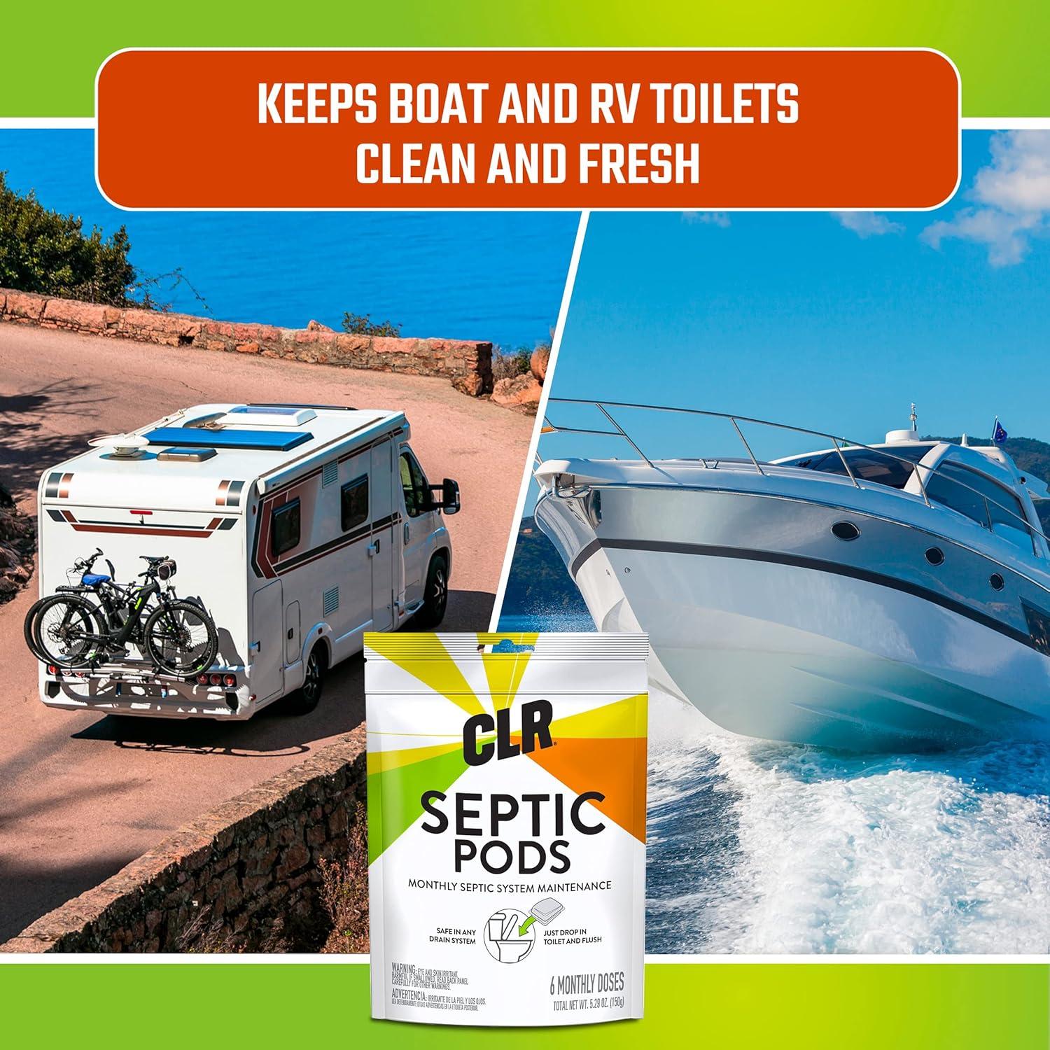 Pods de Tratamiento Séptico CLR - 6 Unidades Biobasadas