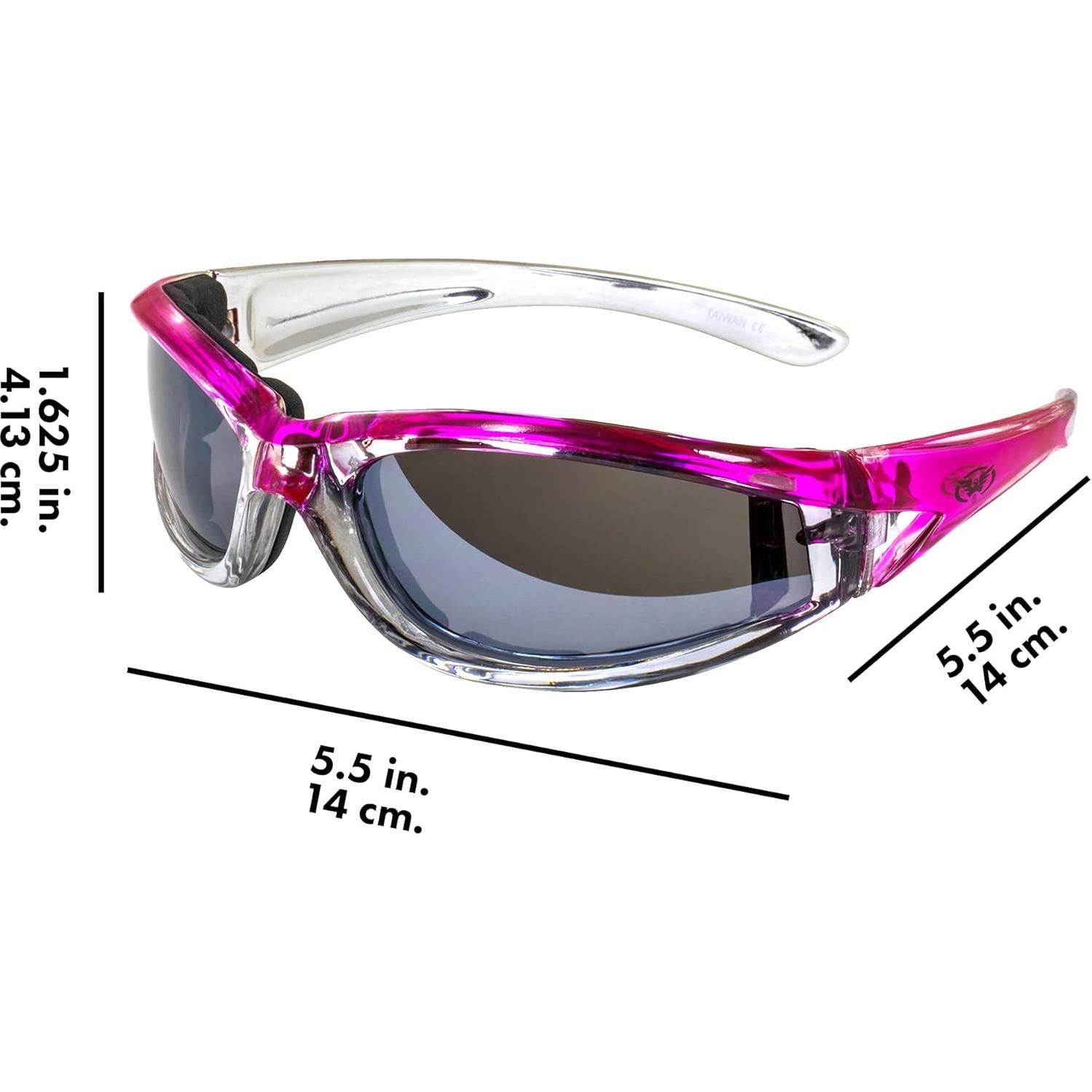Gafas de Sol Global Vision Flashpoint Rosa con Lentes UV400