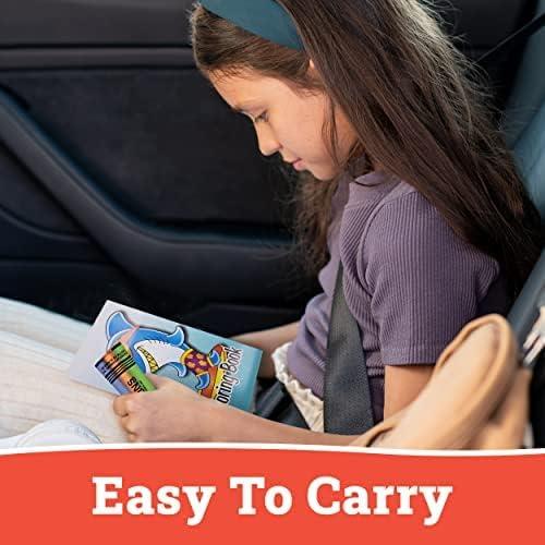 24 Libros para Colorear y Crayones Bottles N Bags 12,7x17,8cm