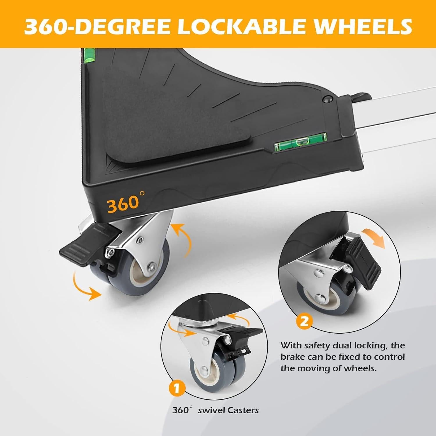 Carro Móvil Nefish Ajustable para Electrodomésticos 181 kg