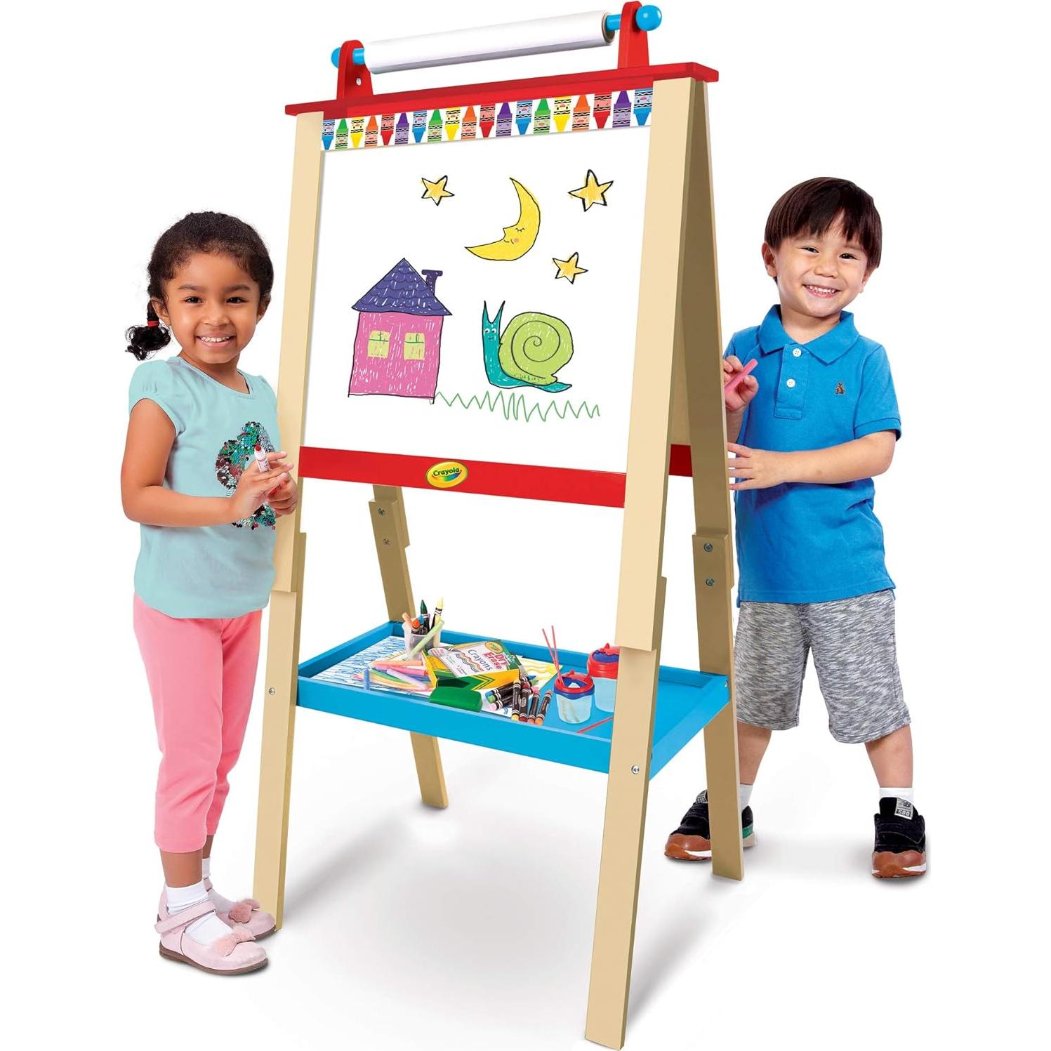 Caballete Doble Cara Grow'n Up Madera 58x43 cm Borrable