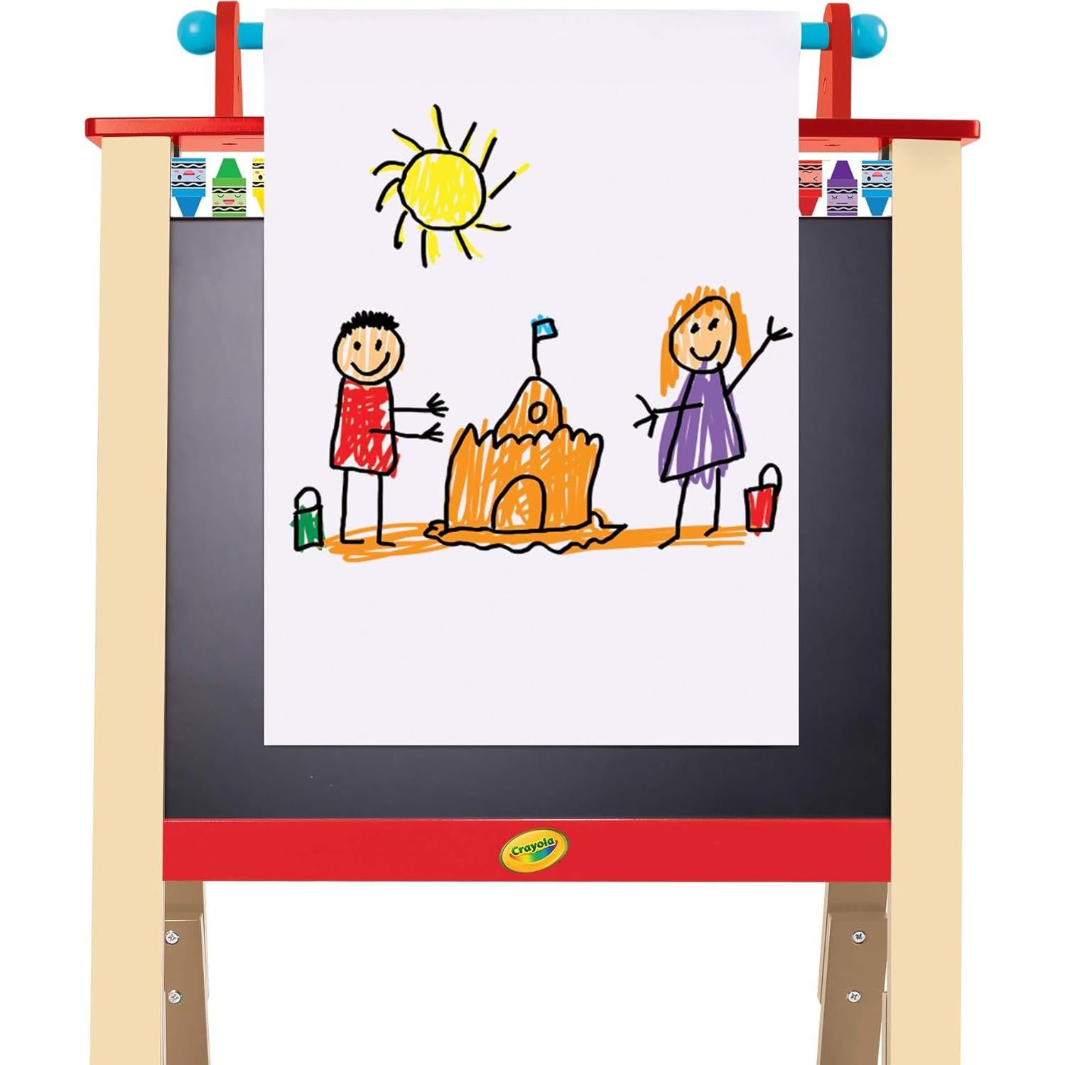 Caballete Doble Cara Grow'n Up Madera 58x43 cm Borrable