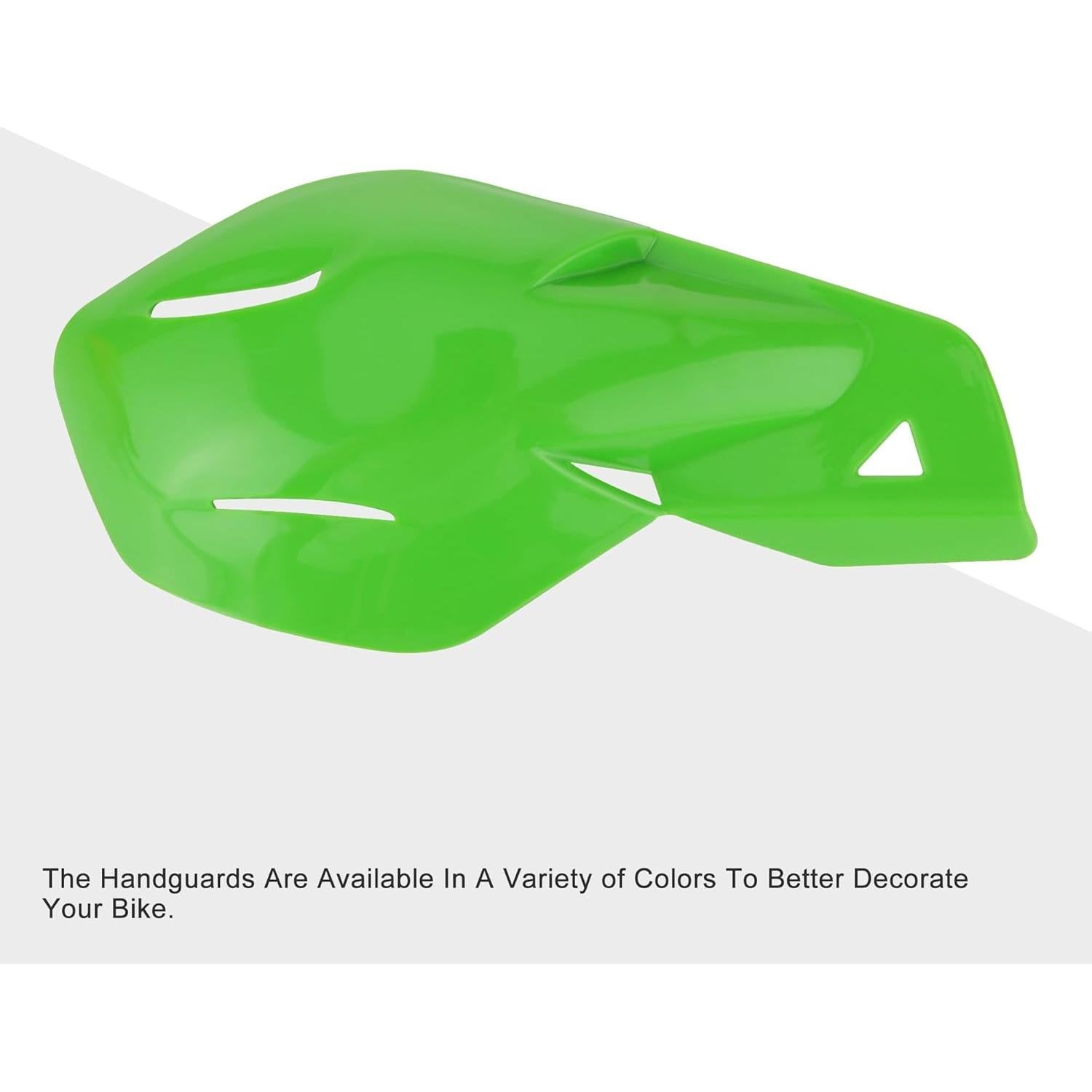 GOOFIT Protectores de Manillar Verde 7/8" para Motocicleta Off-road