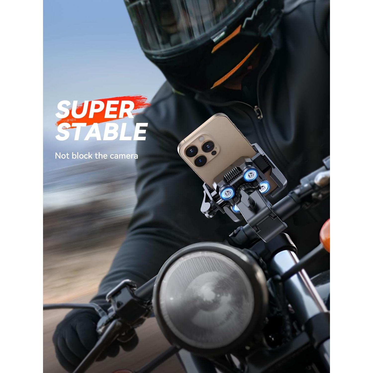 Soporte para Teléfono de Motocicleta JOYROOM JR-426 - Amortiguador