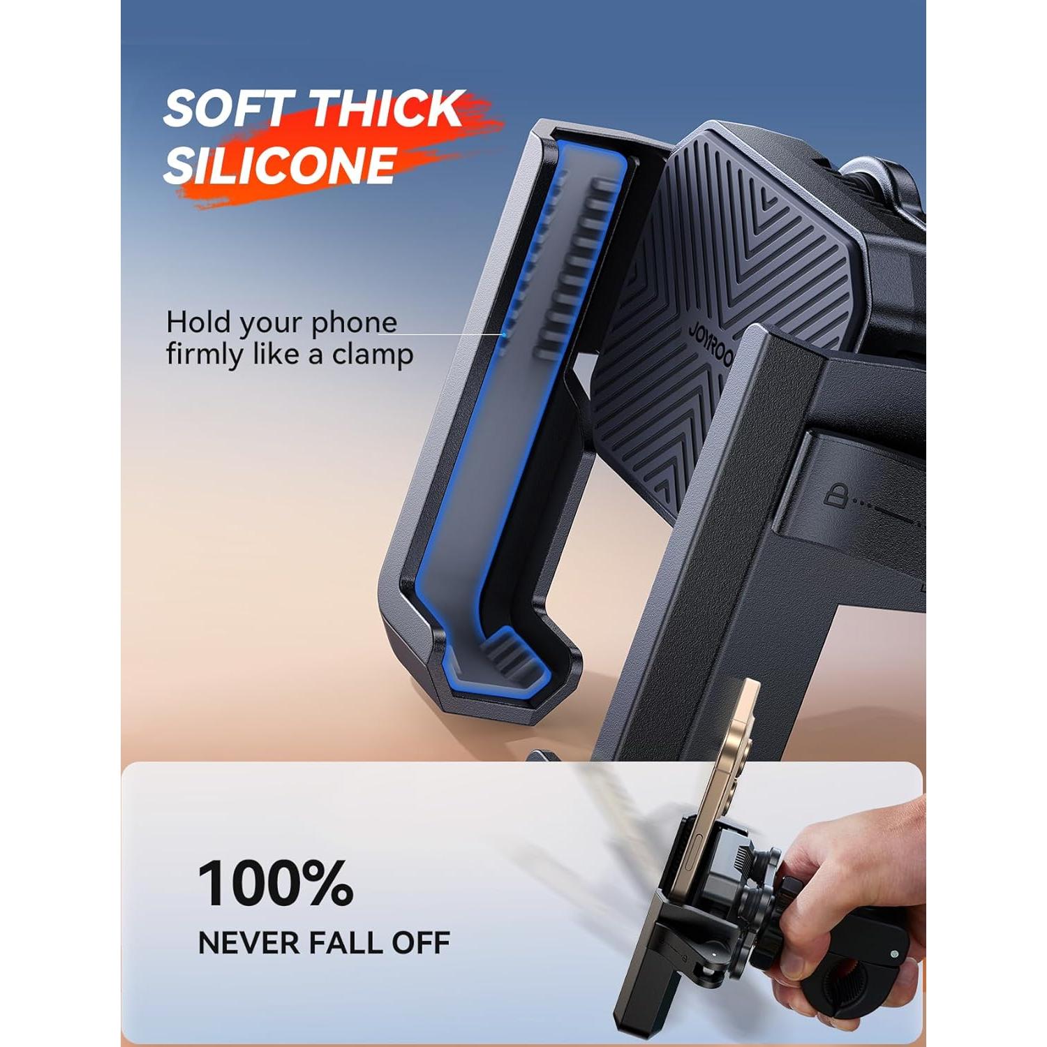 Soporte para Teléfono de Motocicleta JOYROOM JR-426 - Amortiguador