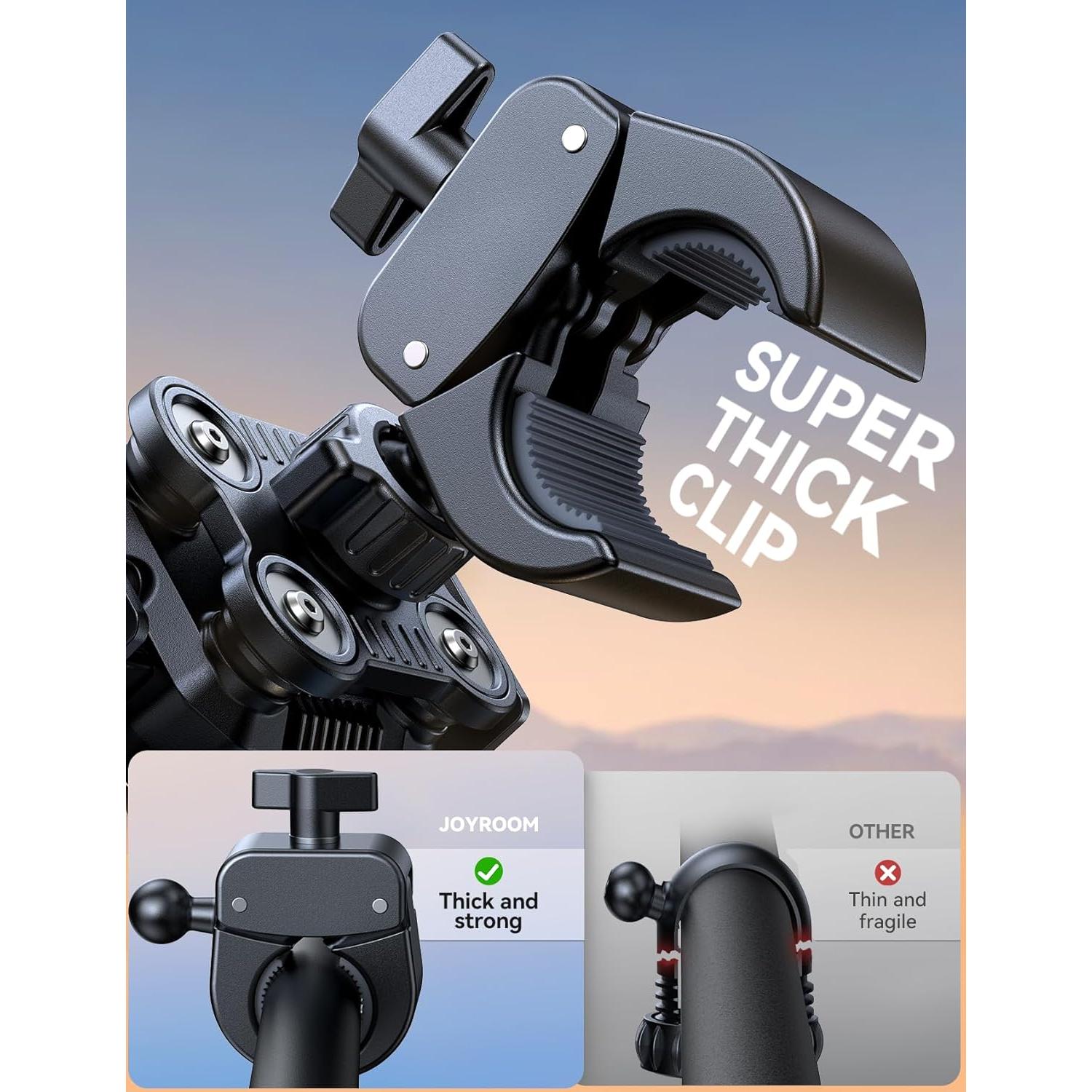 Soporte para Teléfono de Motocicleta JOYROOM JR-426 - Amortiguador