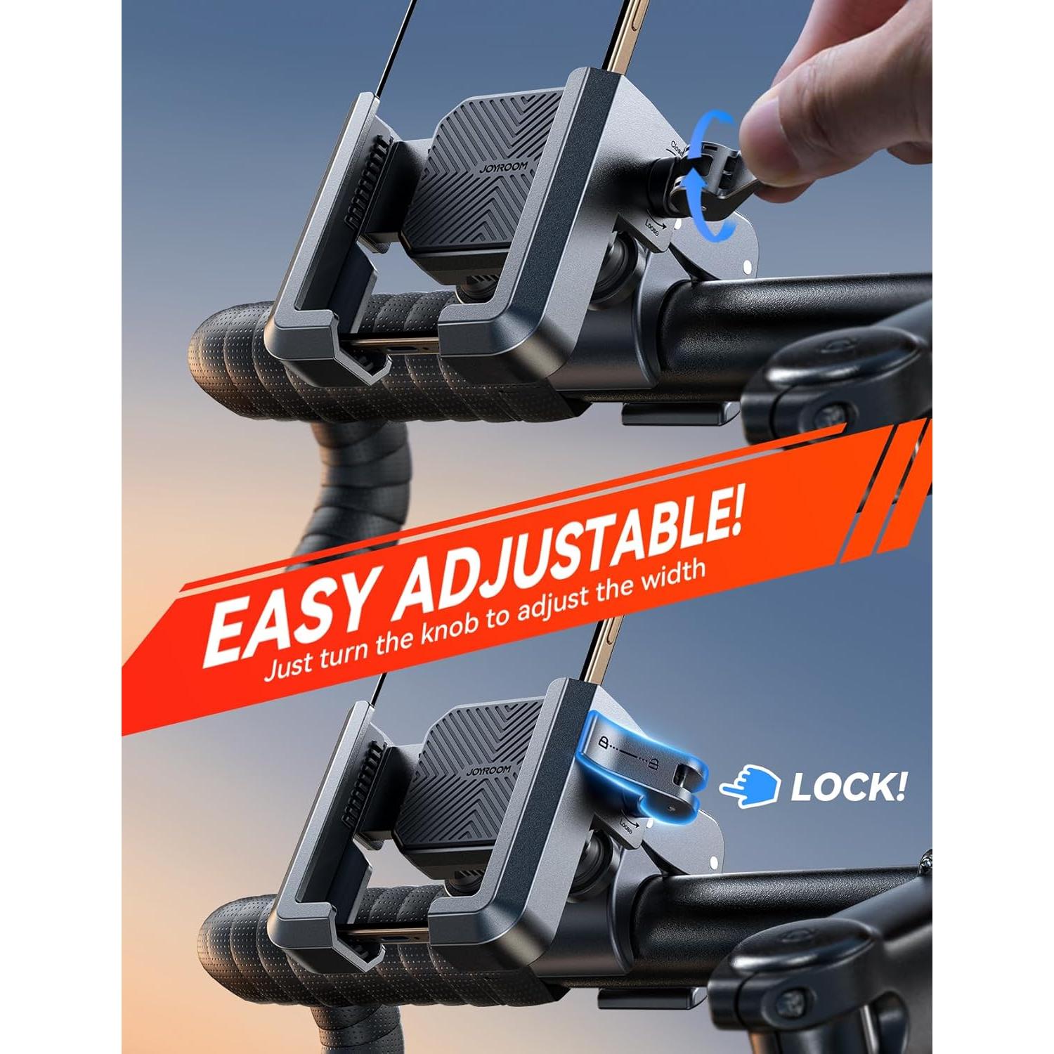 Soporte para Teléfono de Motocicleta JOYROOM JR-426 - Amortiguador