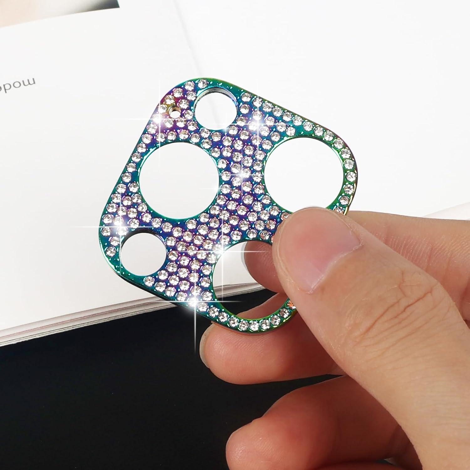 Protector de Lente de Cámara Brillante Omorro para iPhone 16 Pro Max