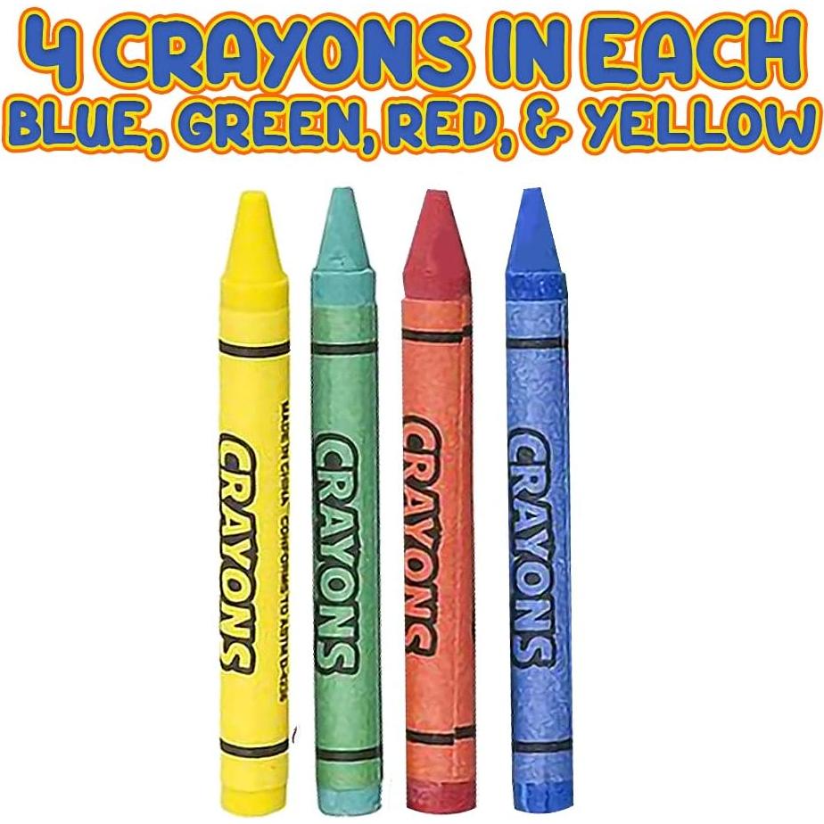 Crayones de Navidad ArtCreativity 12 Cajas 4 Crayones Cada Una