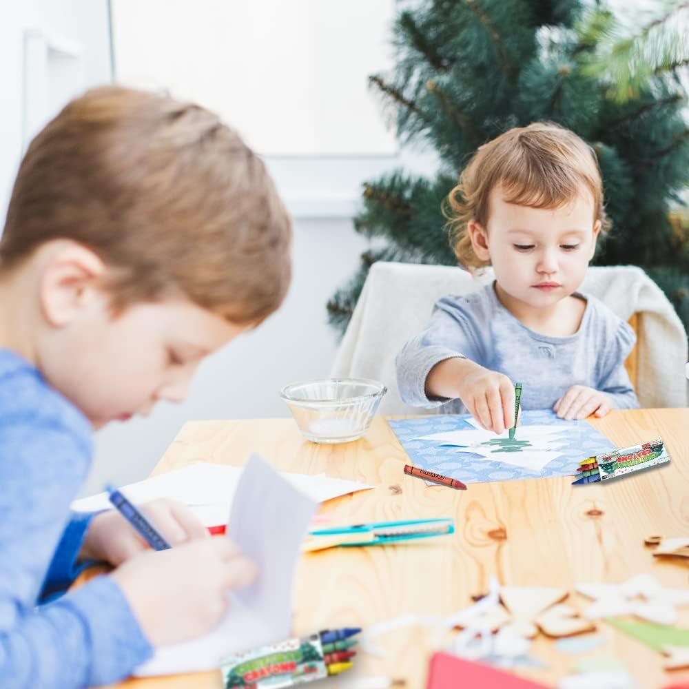 Crayones de Navidad ArtCreativity 12 Cajas 4 Crayones Cada Una