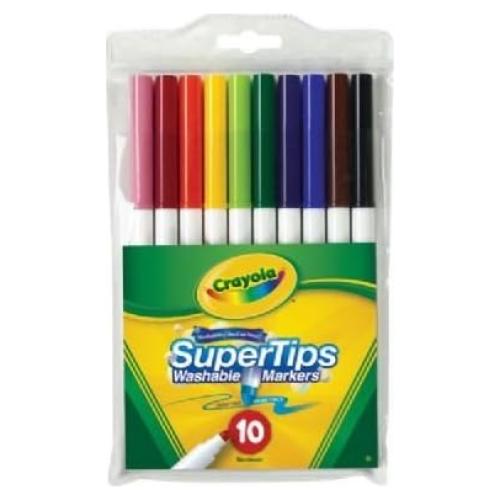 Paquete de 6 Marcadores Lavables Crayola 195g