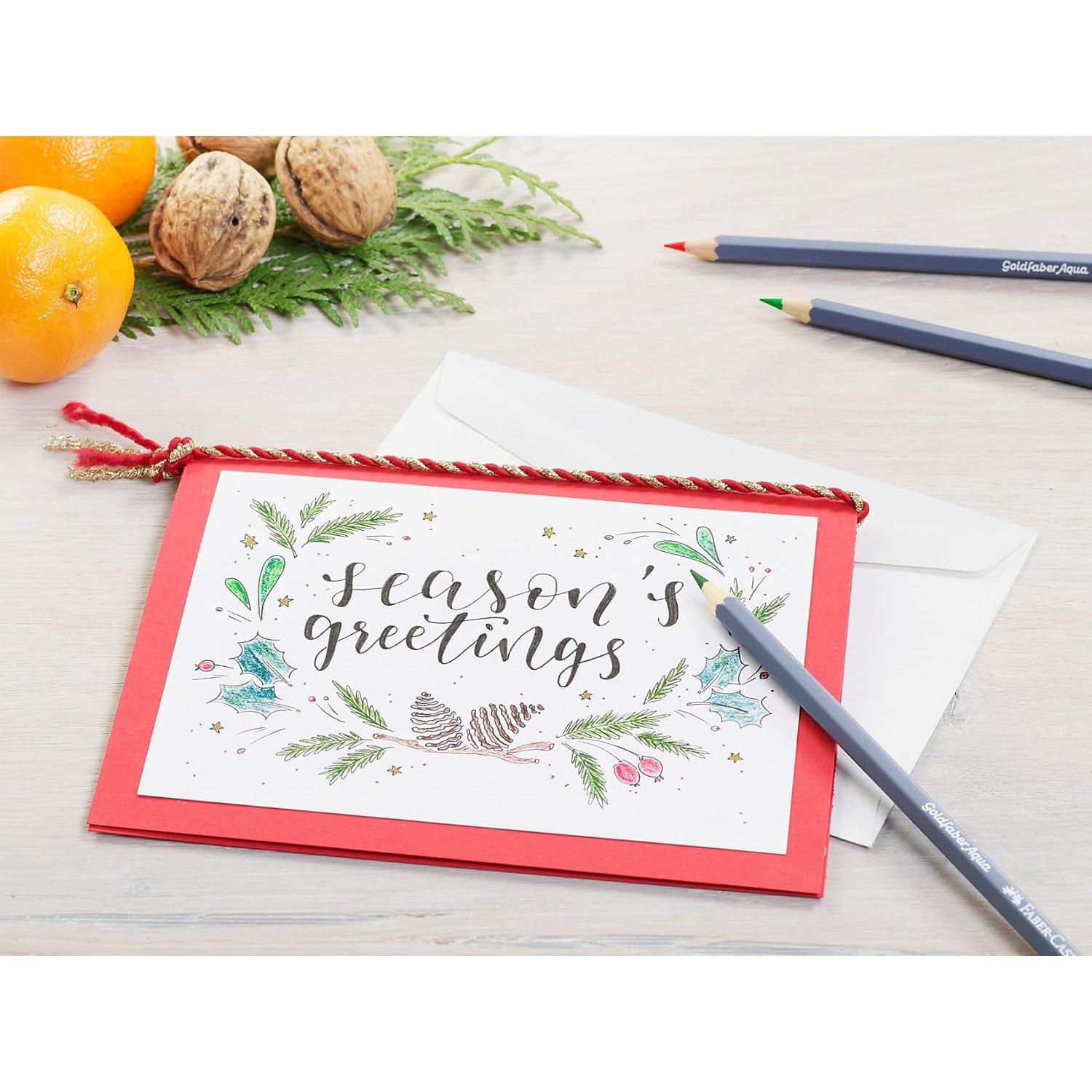 Lápices de Acuarela Faber-Castell Goldfaber 12 Colores