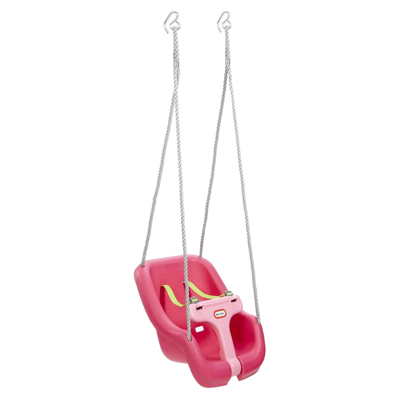 Columpio 2-en-1 Little Tikes Magenta para Bebés y Niños