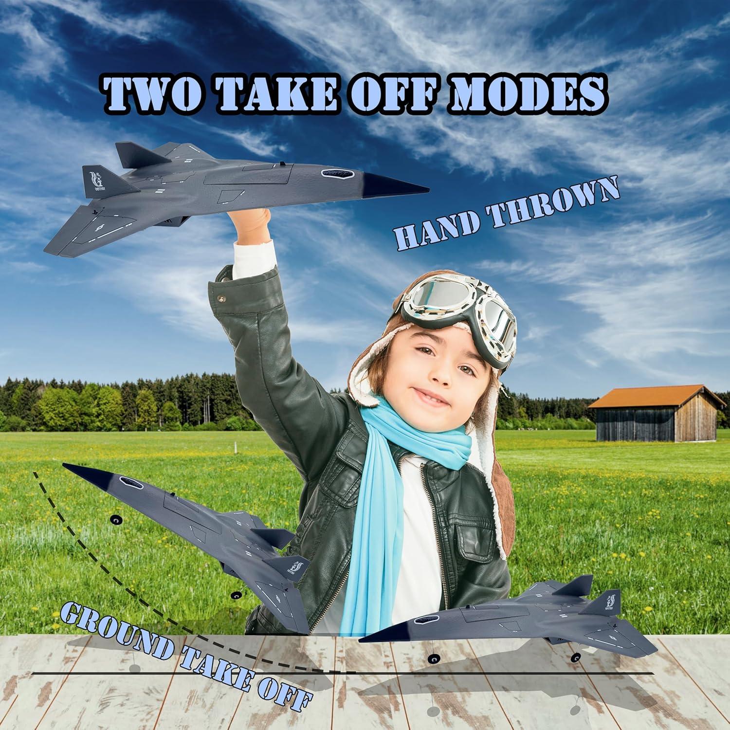 Avión RC Eayaele SR-72 4 Canales 6 Ejes Estabilizador