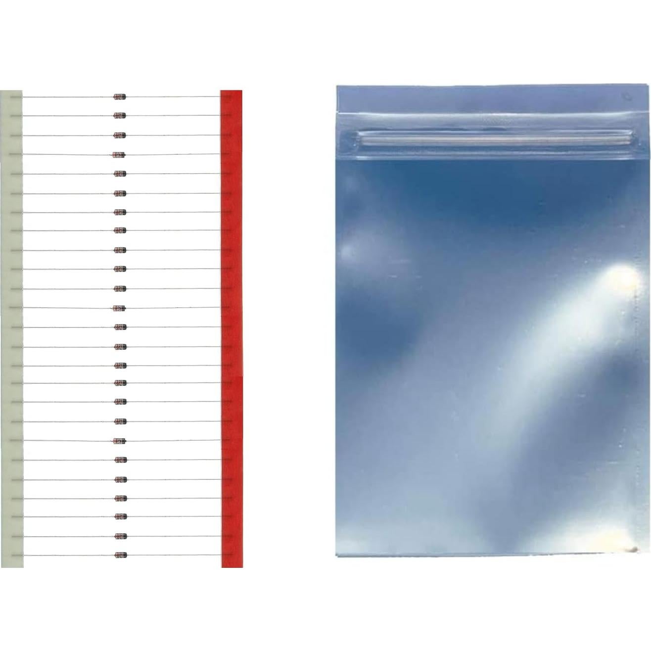 Diodo de señal 1N4148 California JOS 200mA 100V Axial 20 PCS