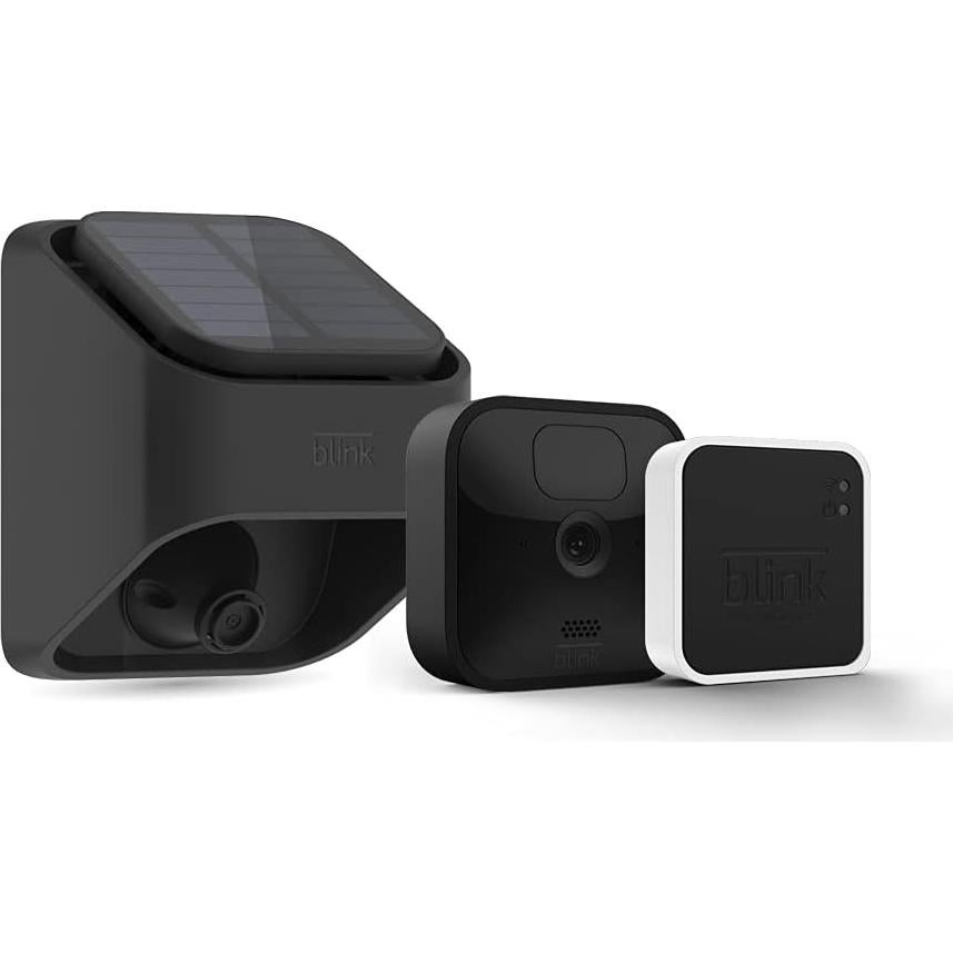 Blink Outdoor (3rd Gen) + Solar Panel Charging Mount - wireless, HD smart security camera, solar-powered, motion detection – 1 camera system