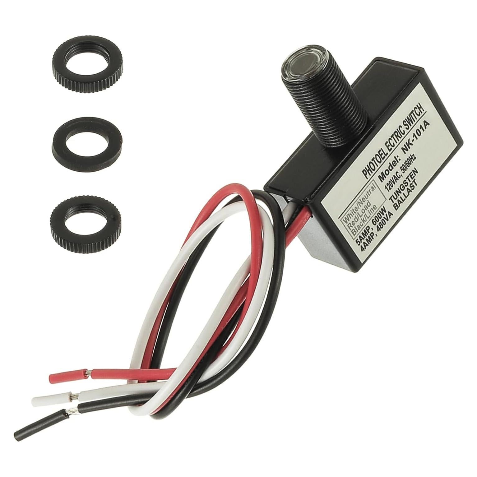 Sensor de Luz Fotocélula EPLZON 120V Control Automático IP65