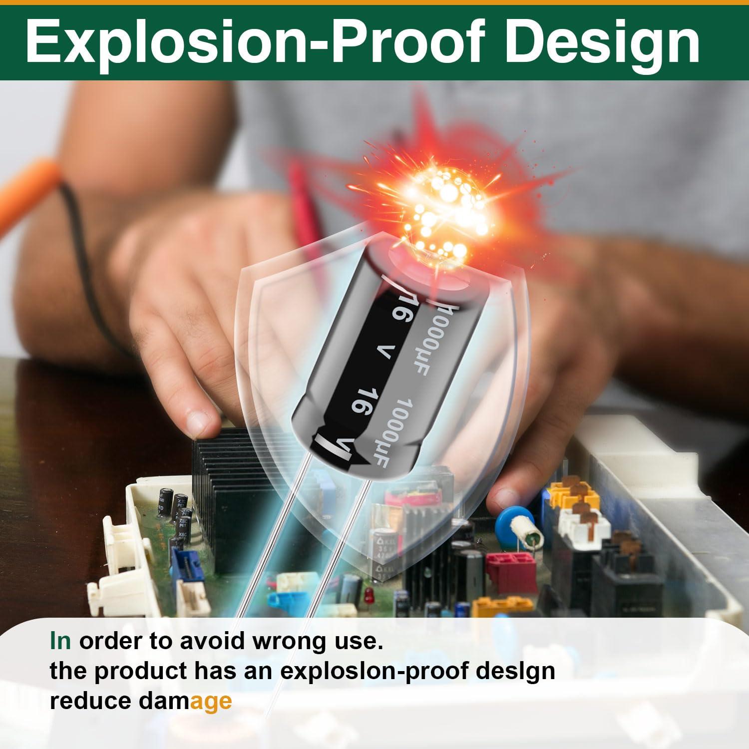 Kit de 280 Capacitores Electrolíticos Aluminio 0.1-1000uF 25V