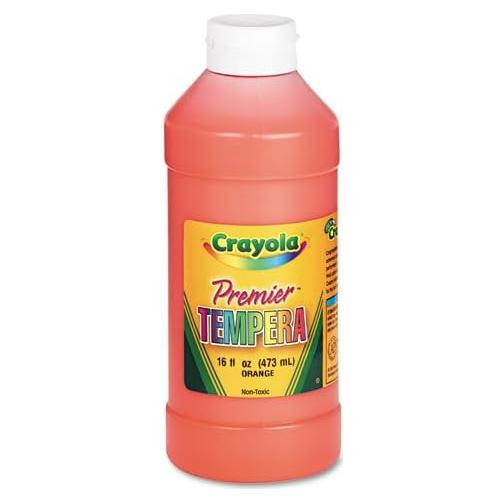 Pintura Tempera Crayola Naranja 473 ml para Interior