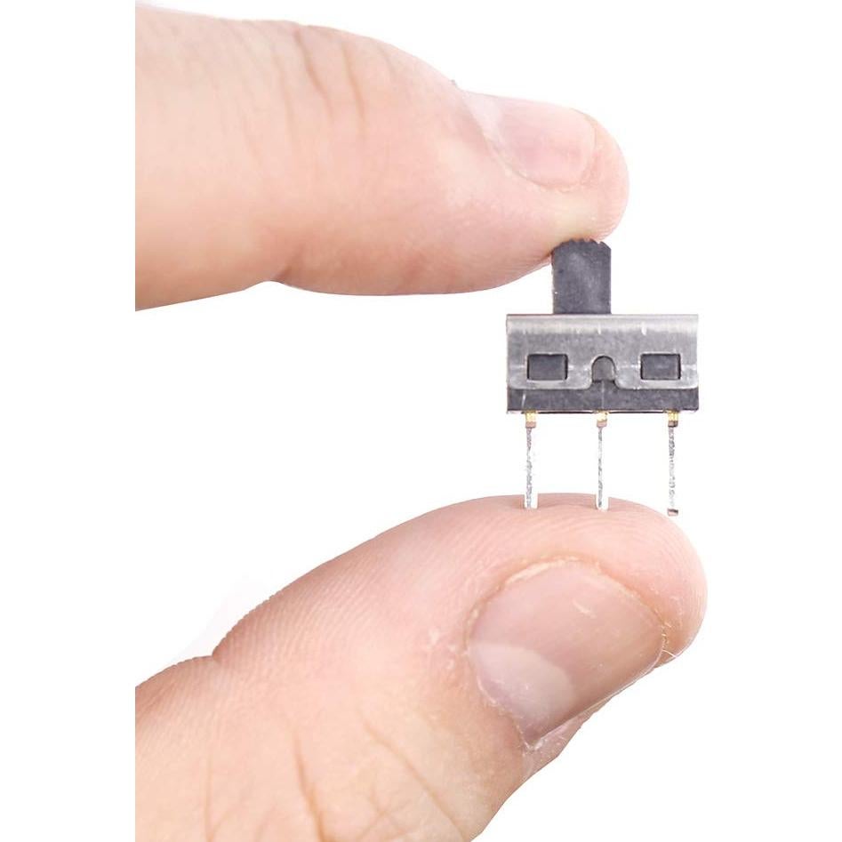 Interruptor Deslizante 1P2T 20 Pcs 5mm WOWOONE AC 250V 2A