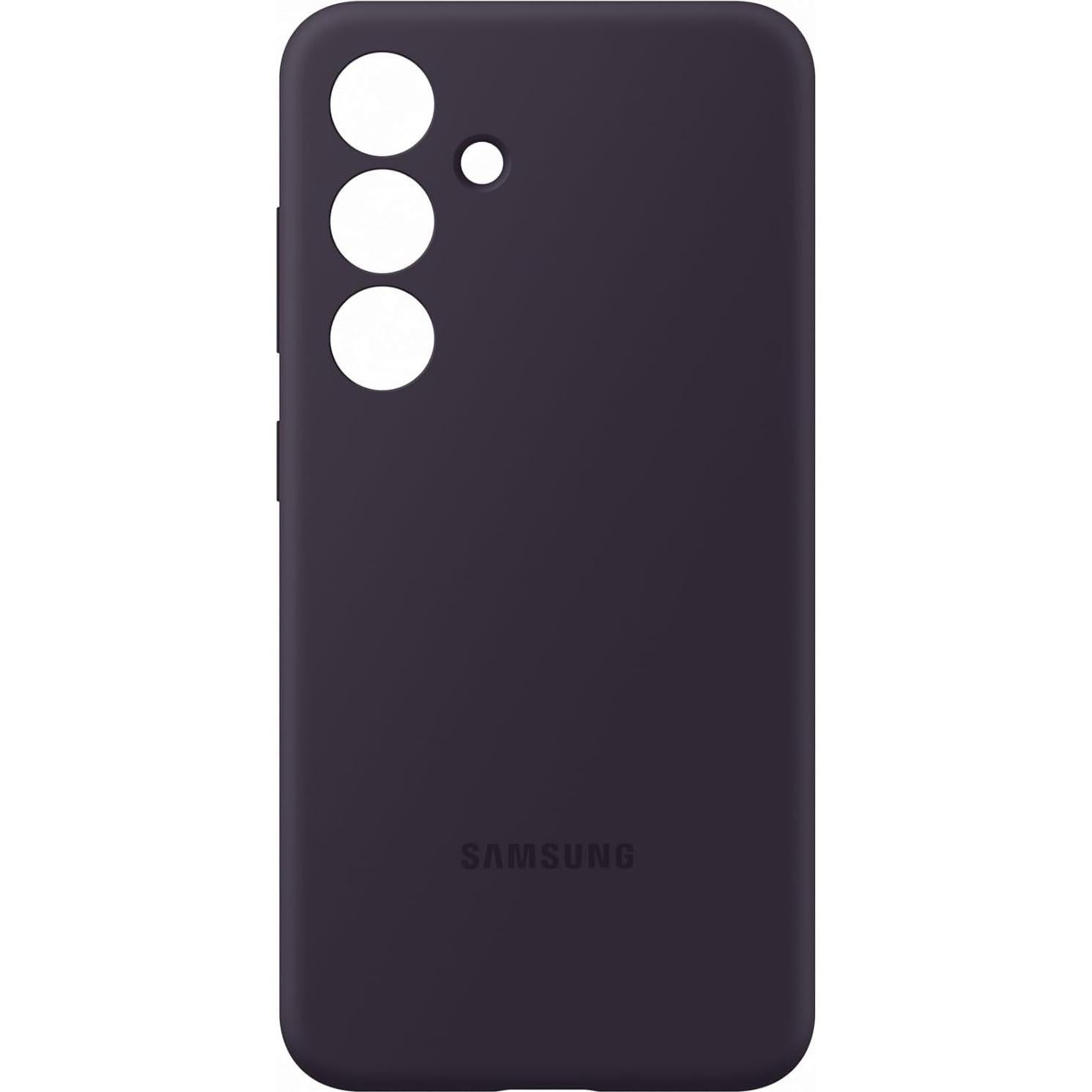 Funda de Silicona Oficial Samsung Galaxy S24 Violeta Oscuro