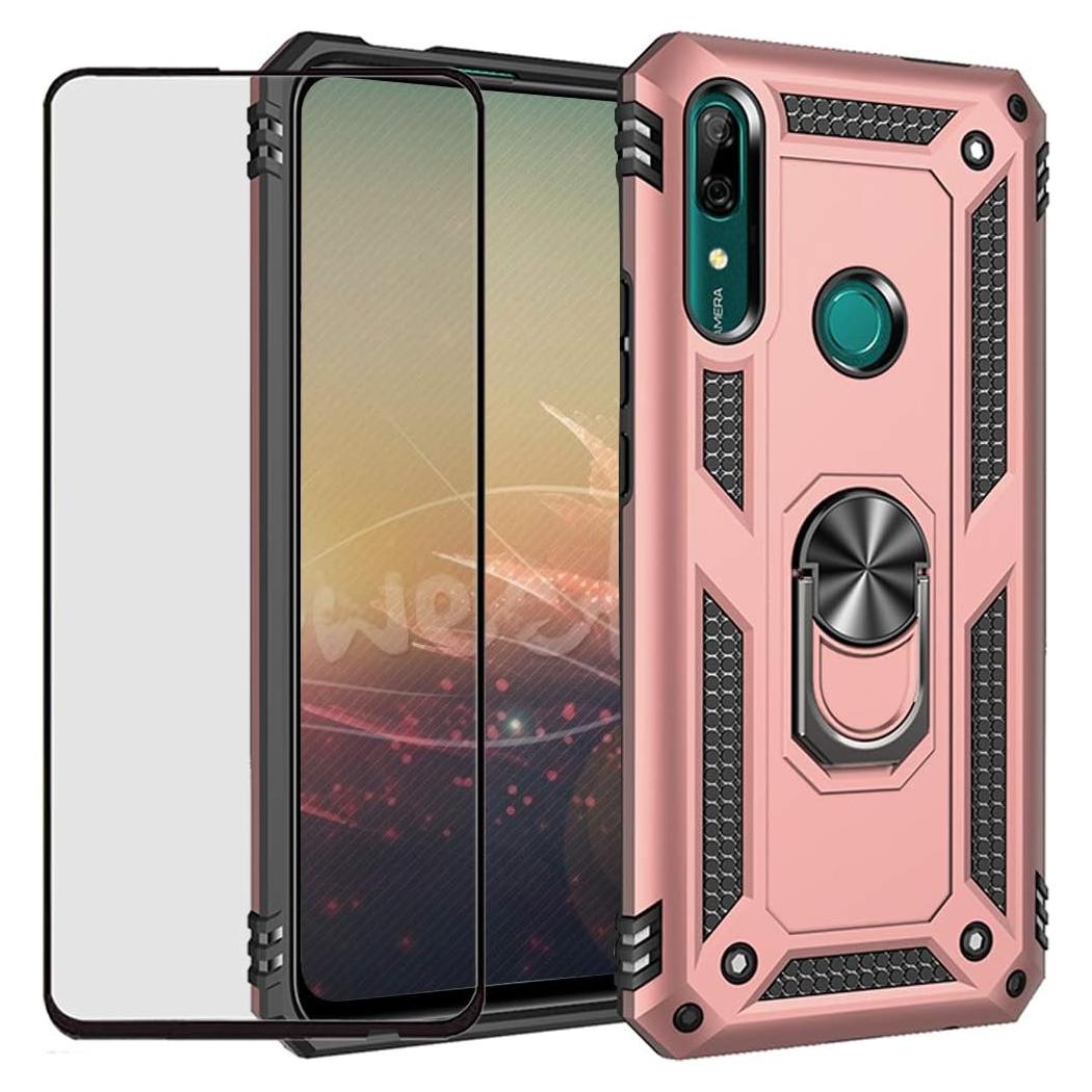 Funda híbrida rosa para Huawei P Smart Z / Y9 Prime 2019