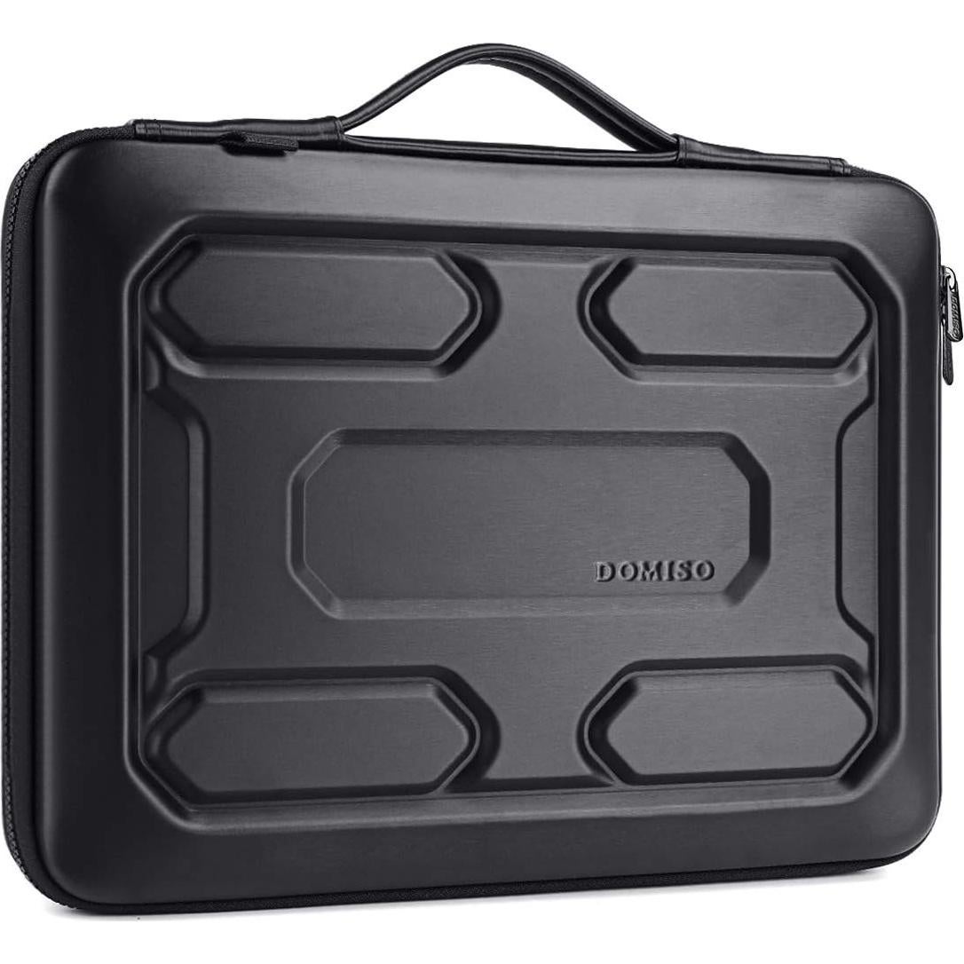 Funda para Laptop 13.3" DOMISO Negra Impermeable y Acolchada