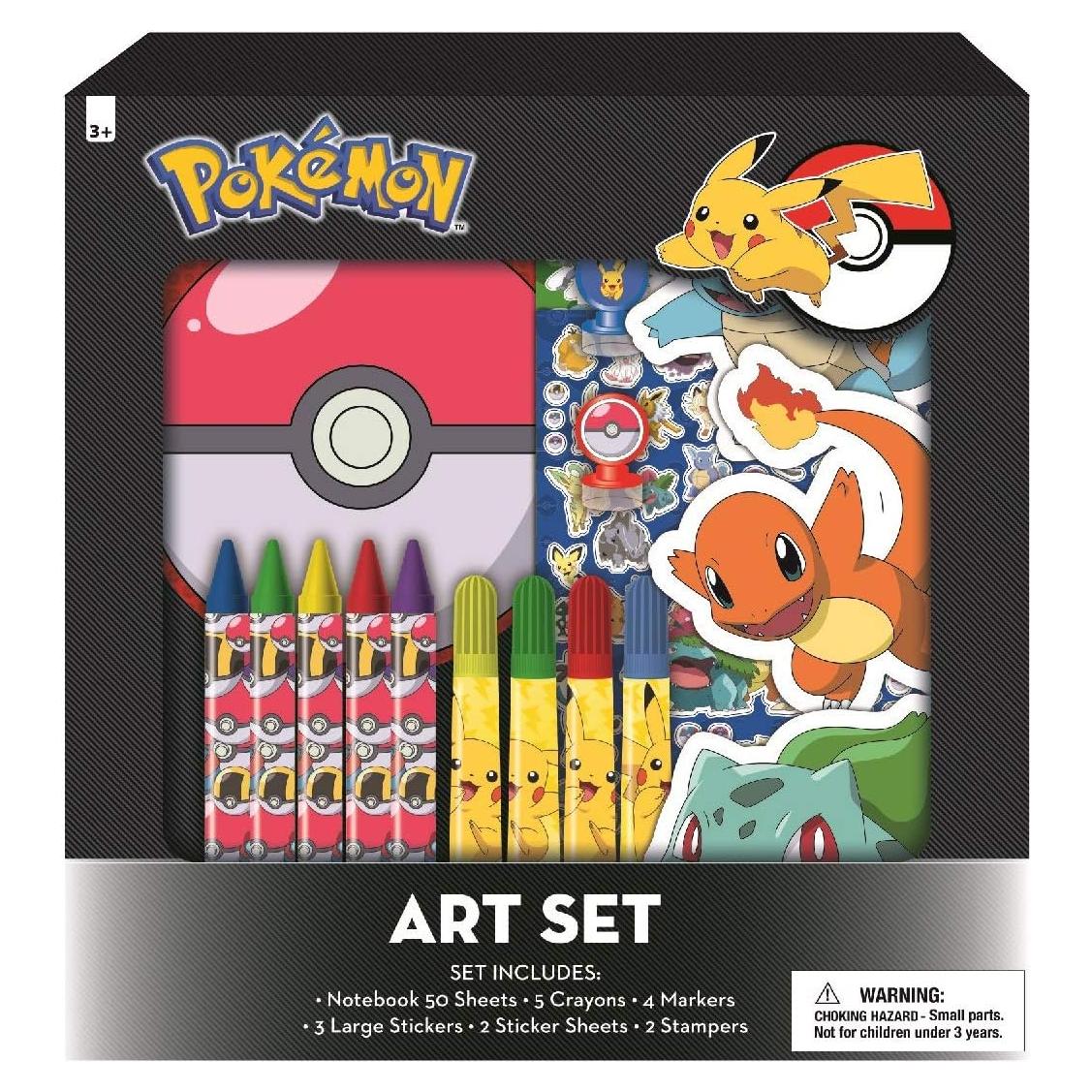 Conjunto de Arte Pokémon Conjuntos Innovadores 30 Piezas