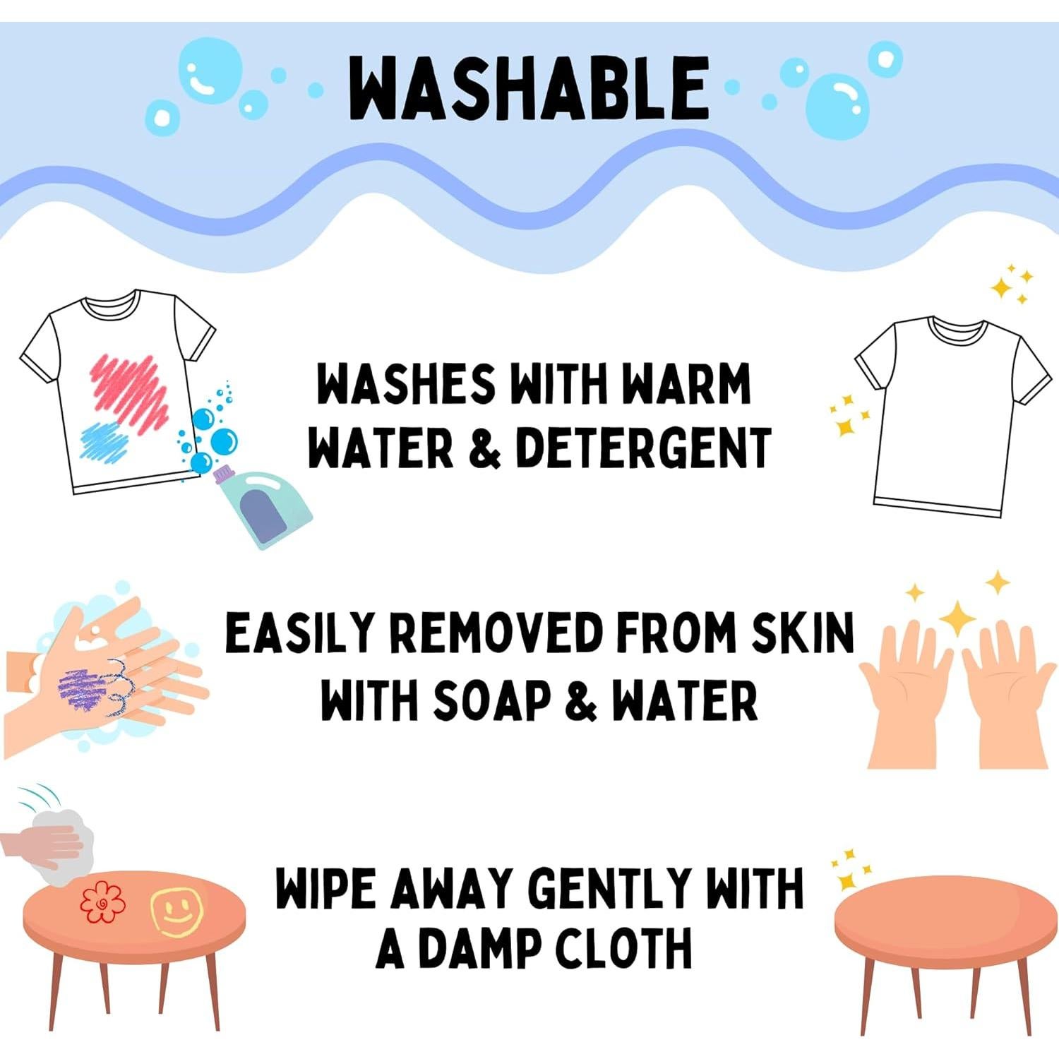 Palitos de Pintura Tempera Kwik Stix 10 Colores Lavables