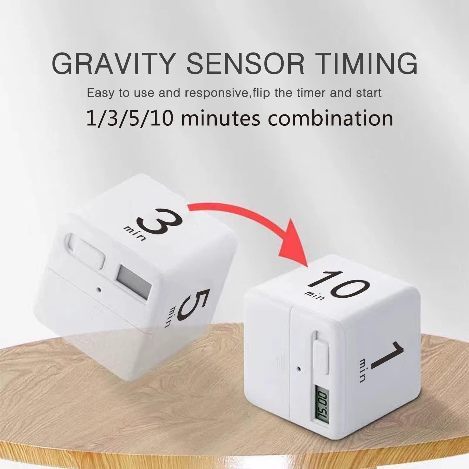 Temporizador Digital de Cocina Cube Genérico 1-3-5-10 Minutos