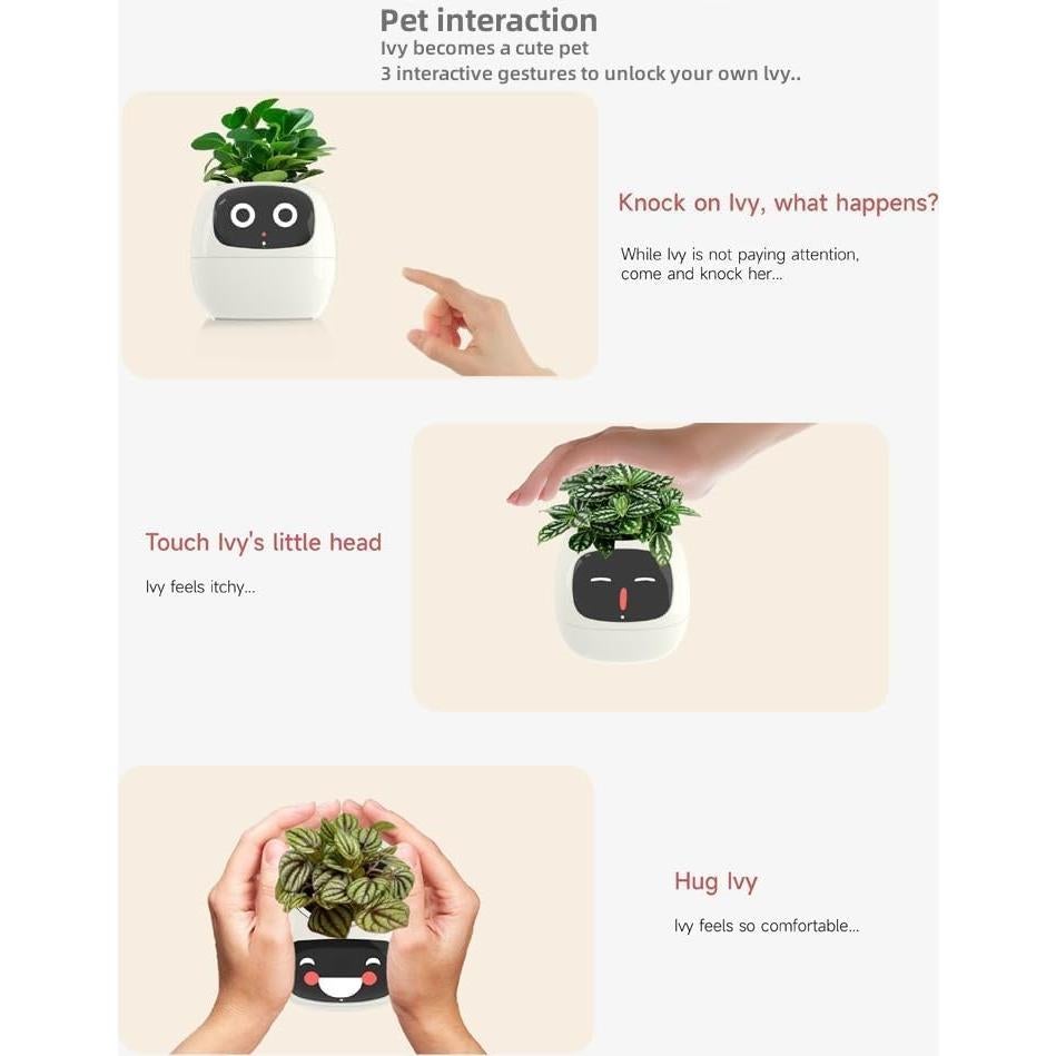 Maceta Inteligente Itigoitie Verde 11.4x10x9.6 cm