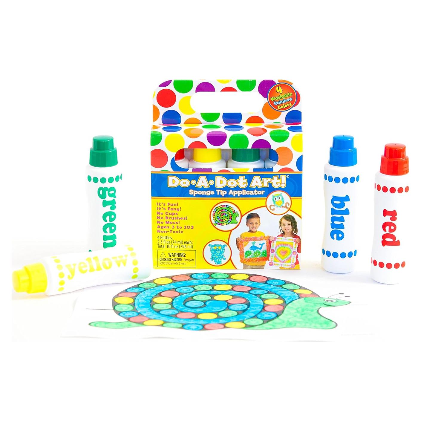 Marcadores Do A Dot Art! 4 Colores Lavables 73.93 ml