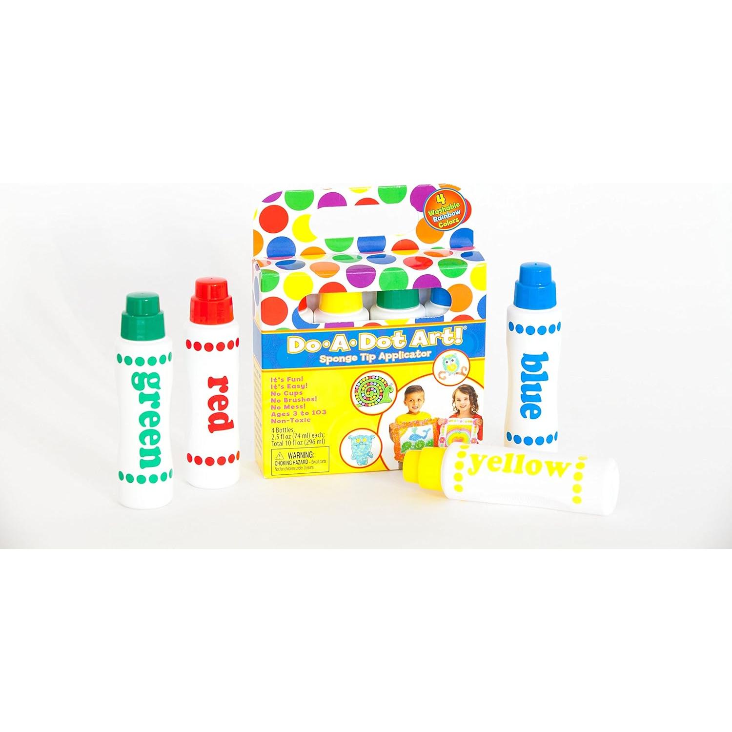 Marcadores Do A Dot Art! 4 Colores Lavables 73.93 ml
