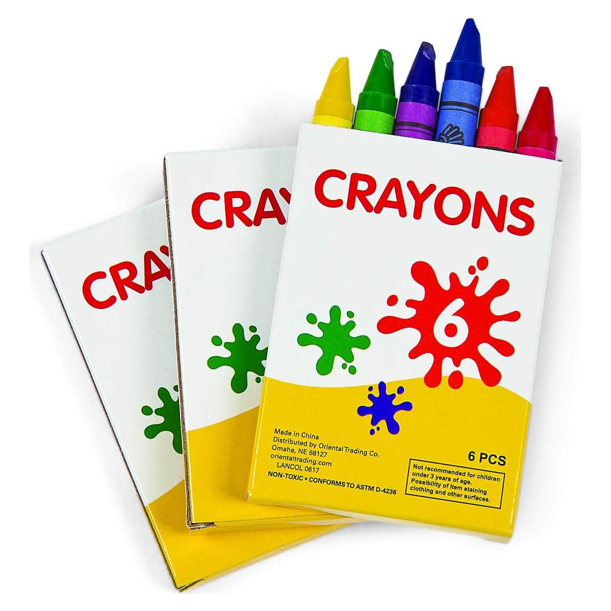 Crayones de Cera Fun Express 48 Piezas Surtidas