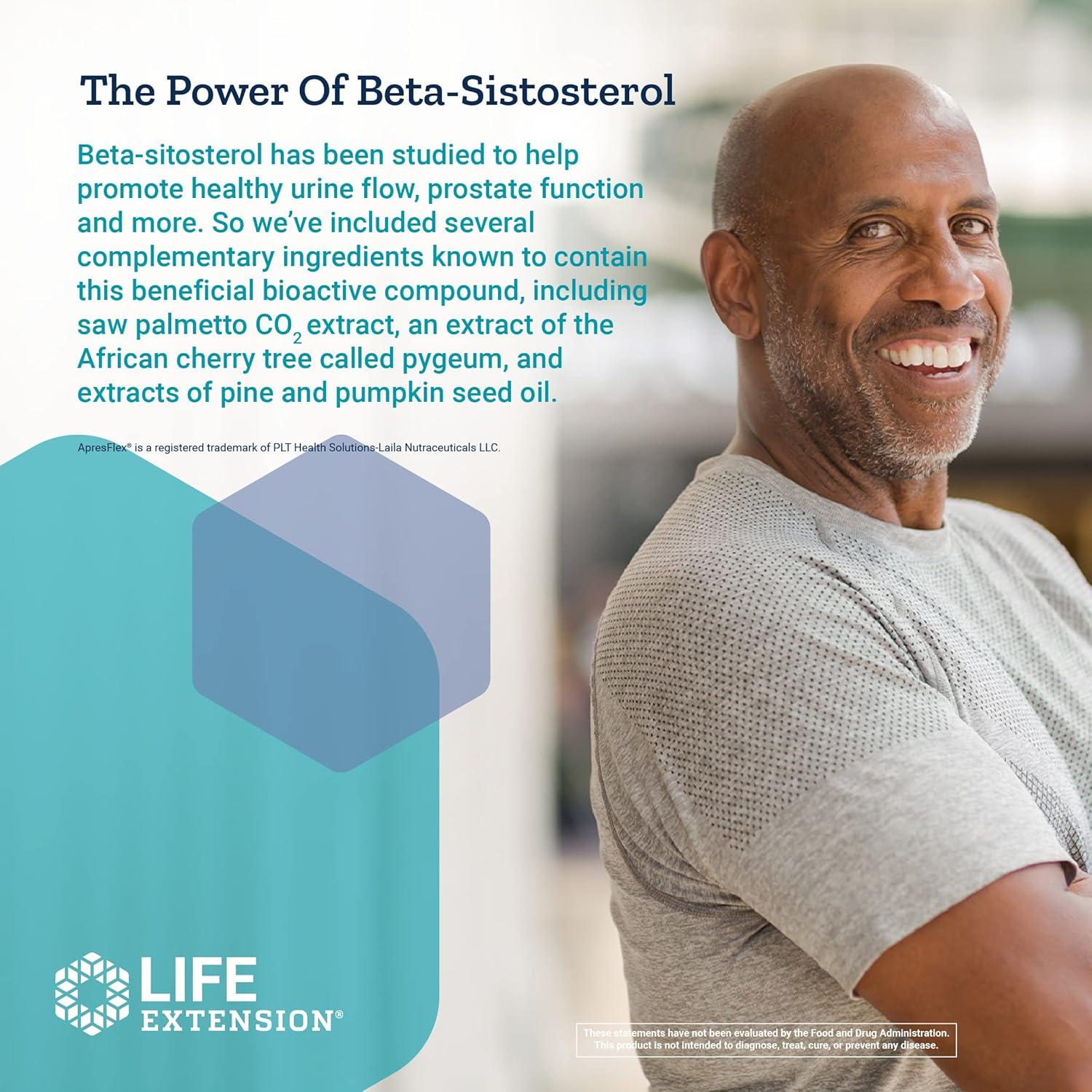 Suplemento Prostático Life Extension - Fórmula Ultra 60 Gelatinas