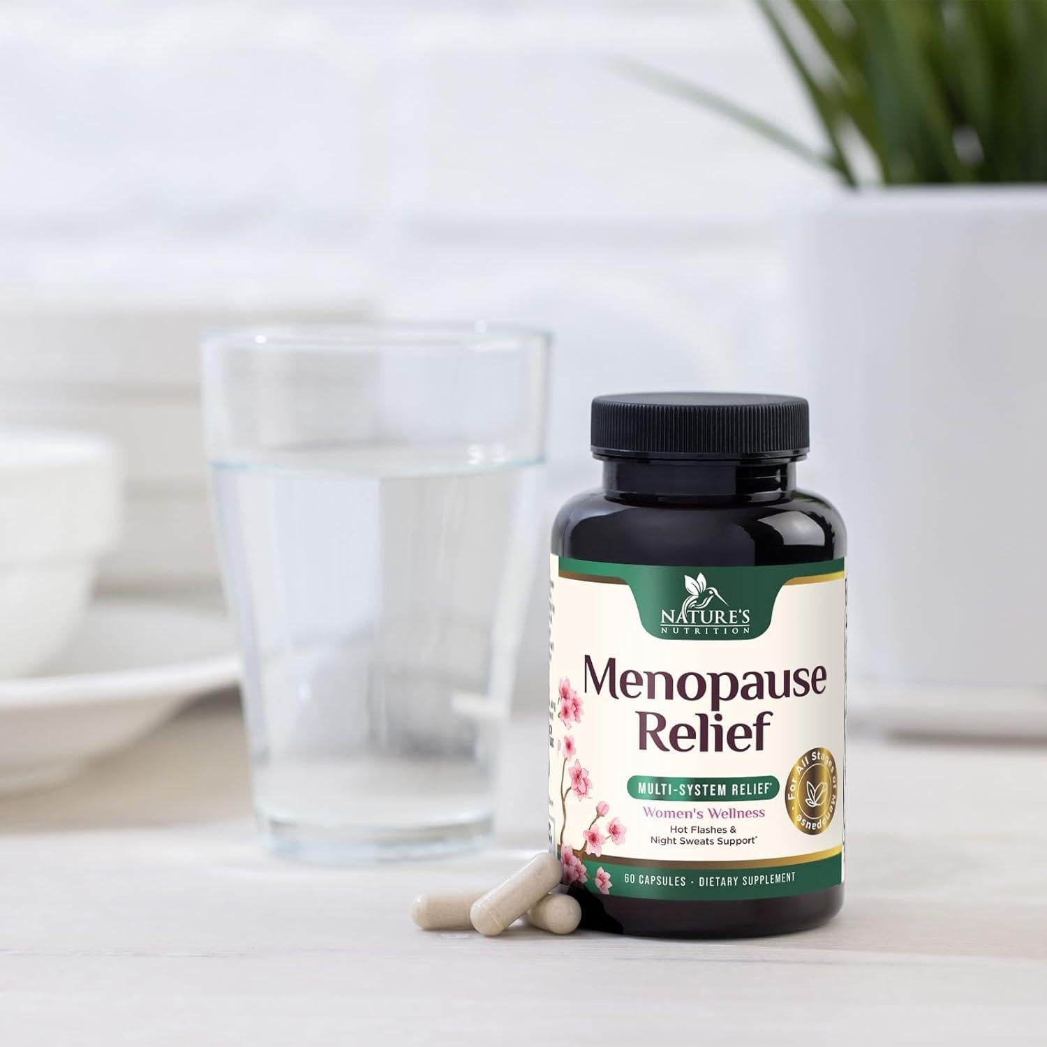 Suplemento Menopausia Nature's Nutrition 60 Cápsulas Cohosh Negro