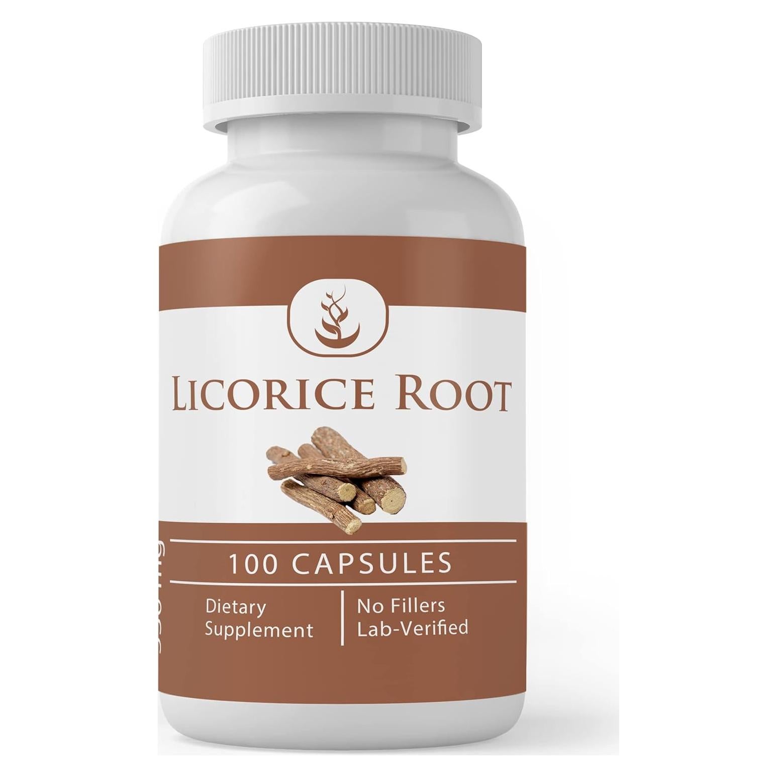 Extracto de raíz de regaliz Pure Original Ingredients 100 cápsulas