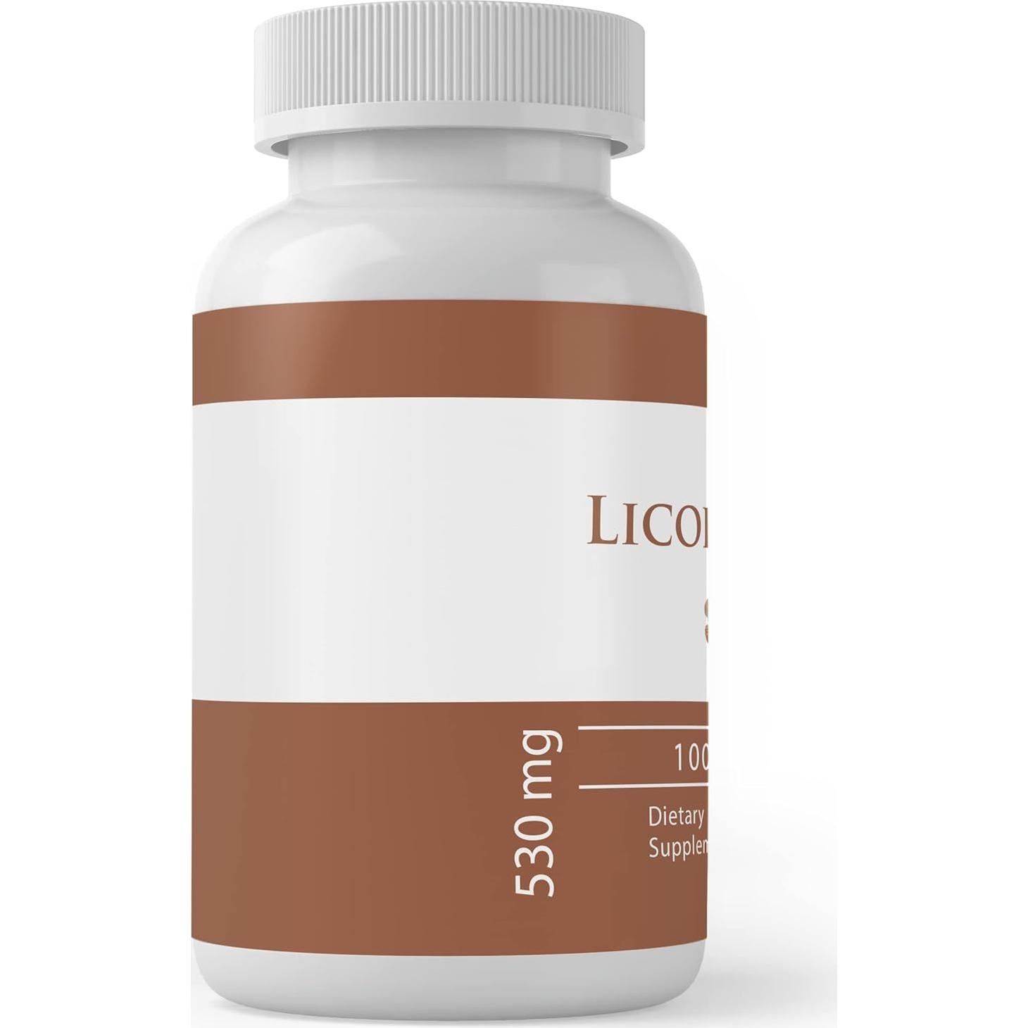 Extracto de raíz de regaliz Pure Original Ingredients 100 cápsulas