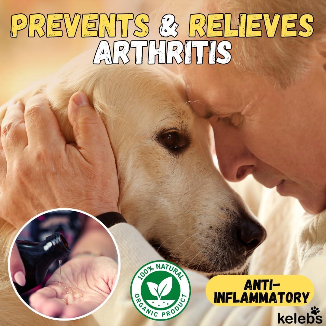 Aceite de Masaje para Perros Kelebs 240g - Alivio Articulaciones