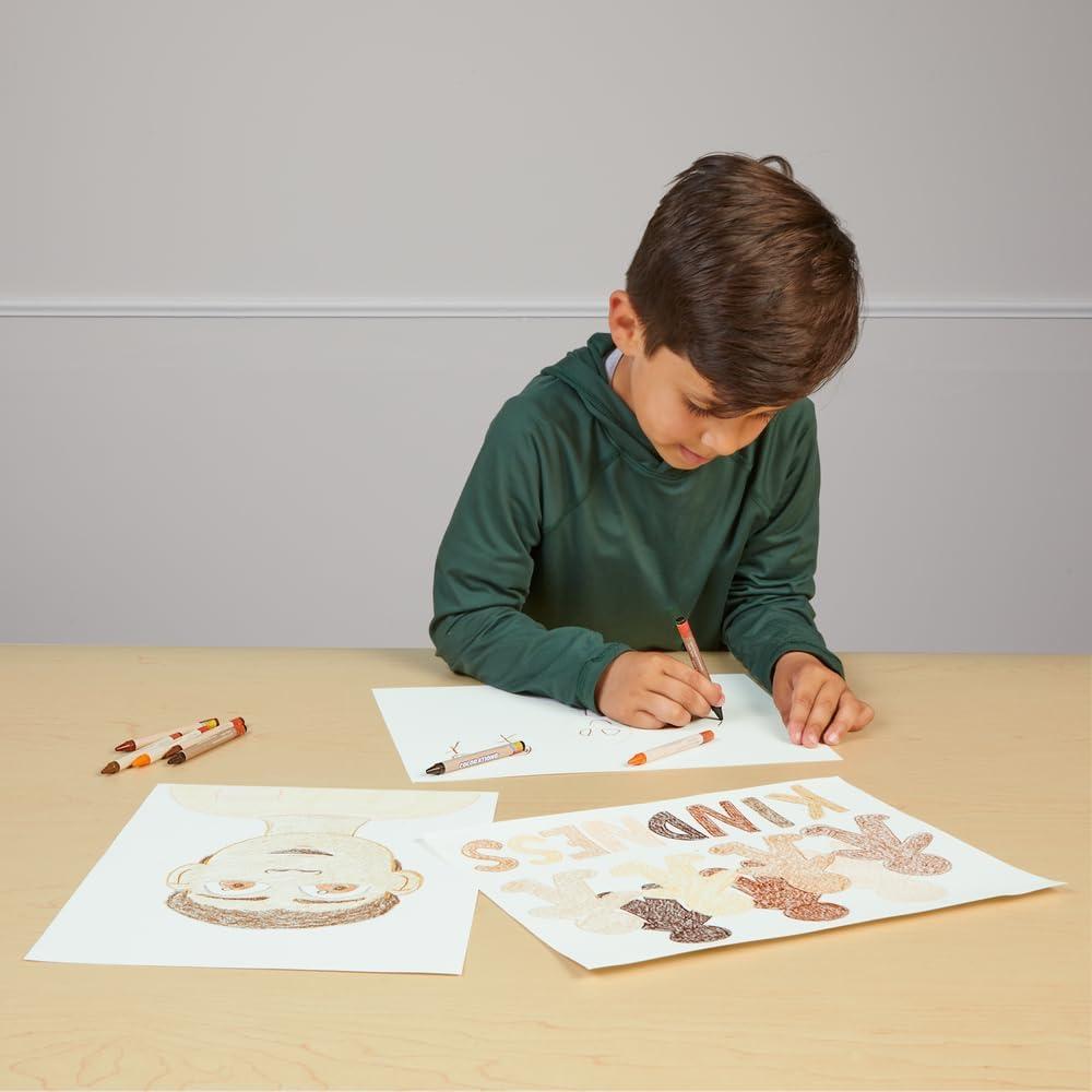 Crayones Colorations 8 Tonos de Piel Multiculturales