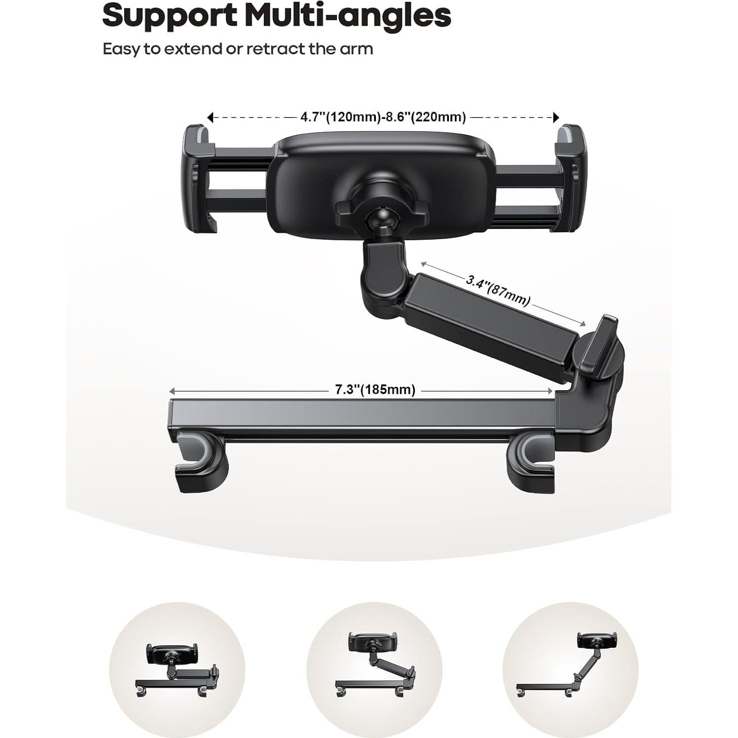 Soporte para Tableta Lamicall CH06 - Ajustable para Coche